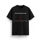 JAPAN TEMPERATURE GRAPH T-SHIRT