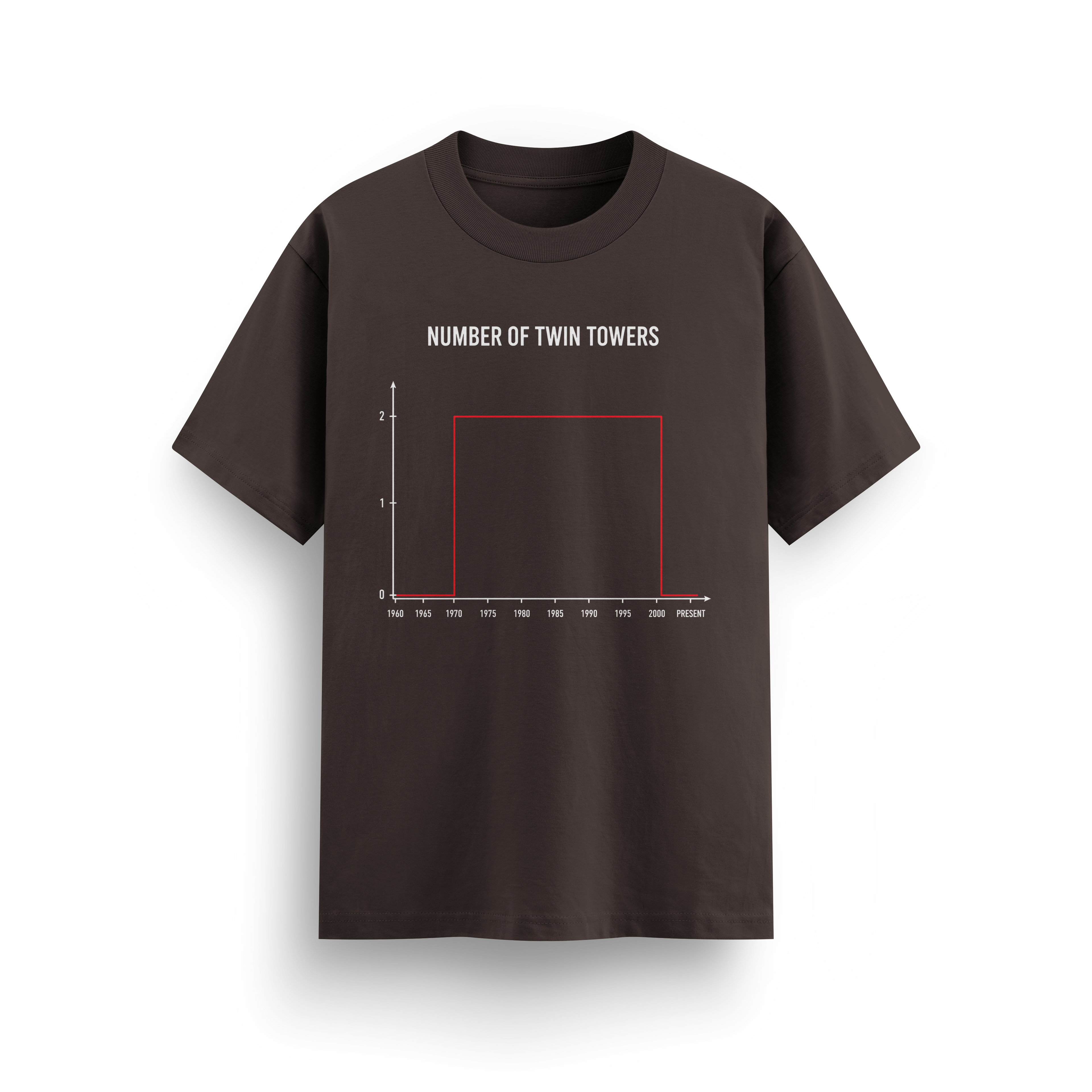 TWIN TOWER GRAPH T-SHIRT