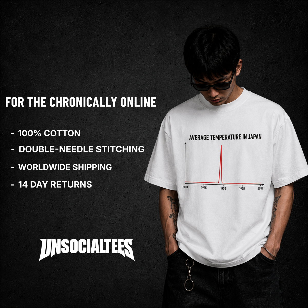 JAPAN TEMPERATURE T-SHIRT