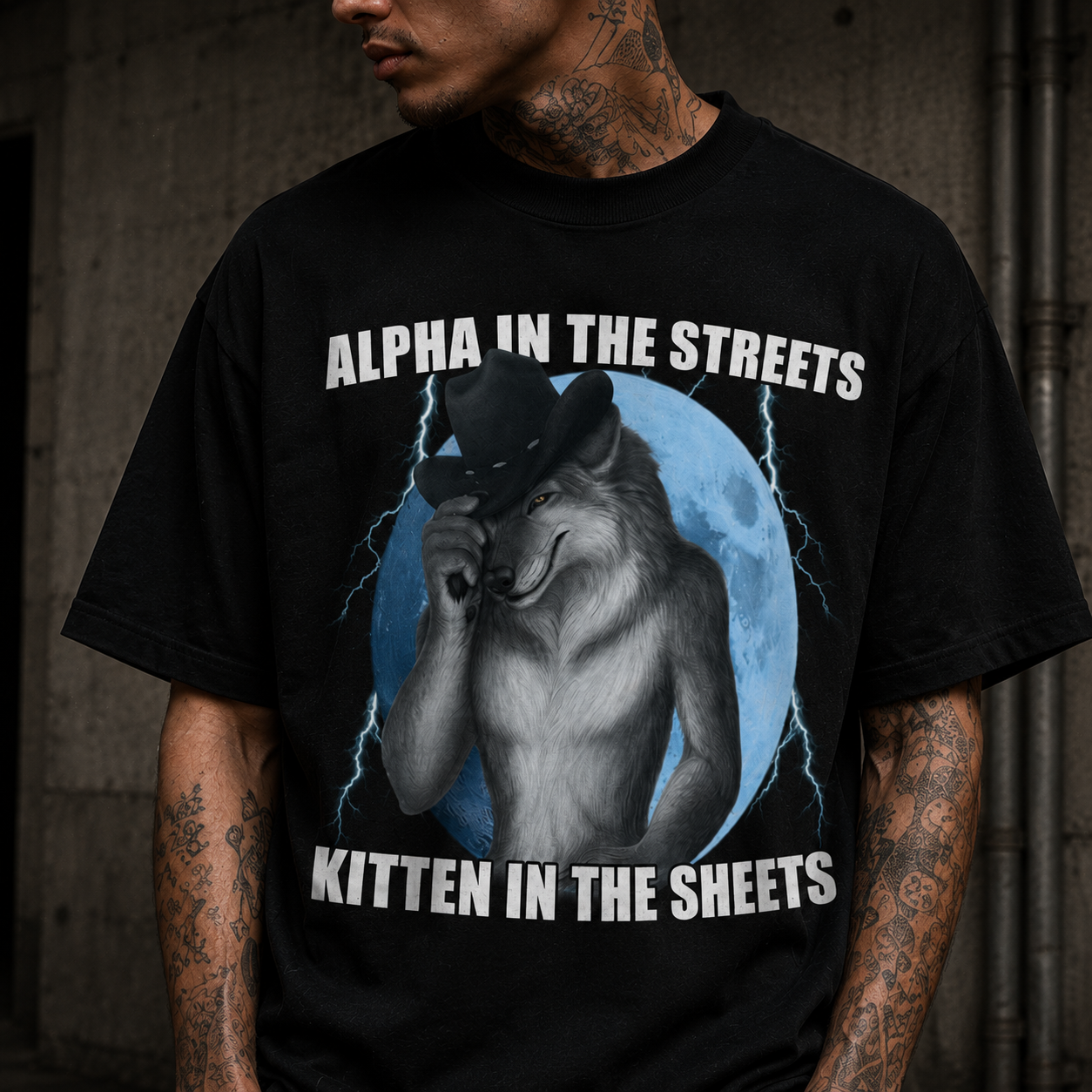 ALPHA IN THE STREETS T-SHIRT
