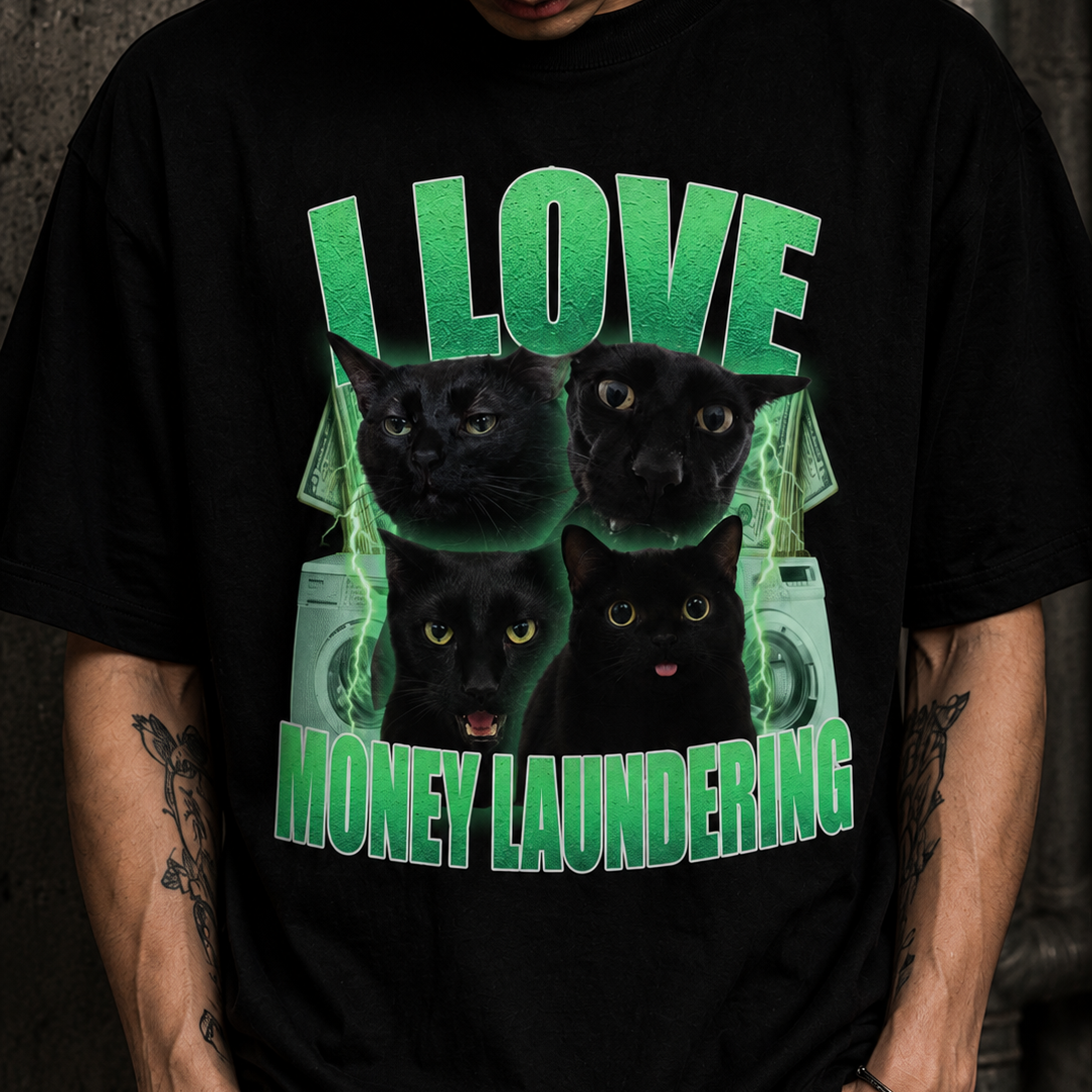 MONEY LAUNDERING T-SHIRT