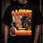 I LOVE WIENERS T-SHIRT