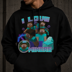 I LOVE MINERS HOODIE