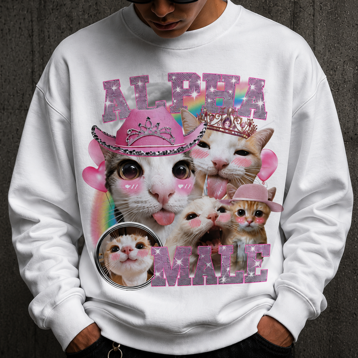ALPHA MALE SWEATER