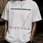 TESTICLE INJURIES GRAPH T-SHIRT