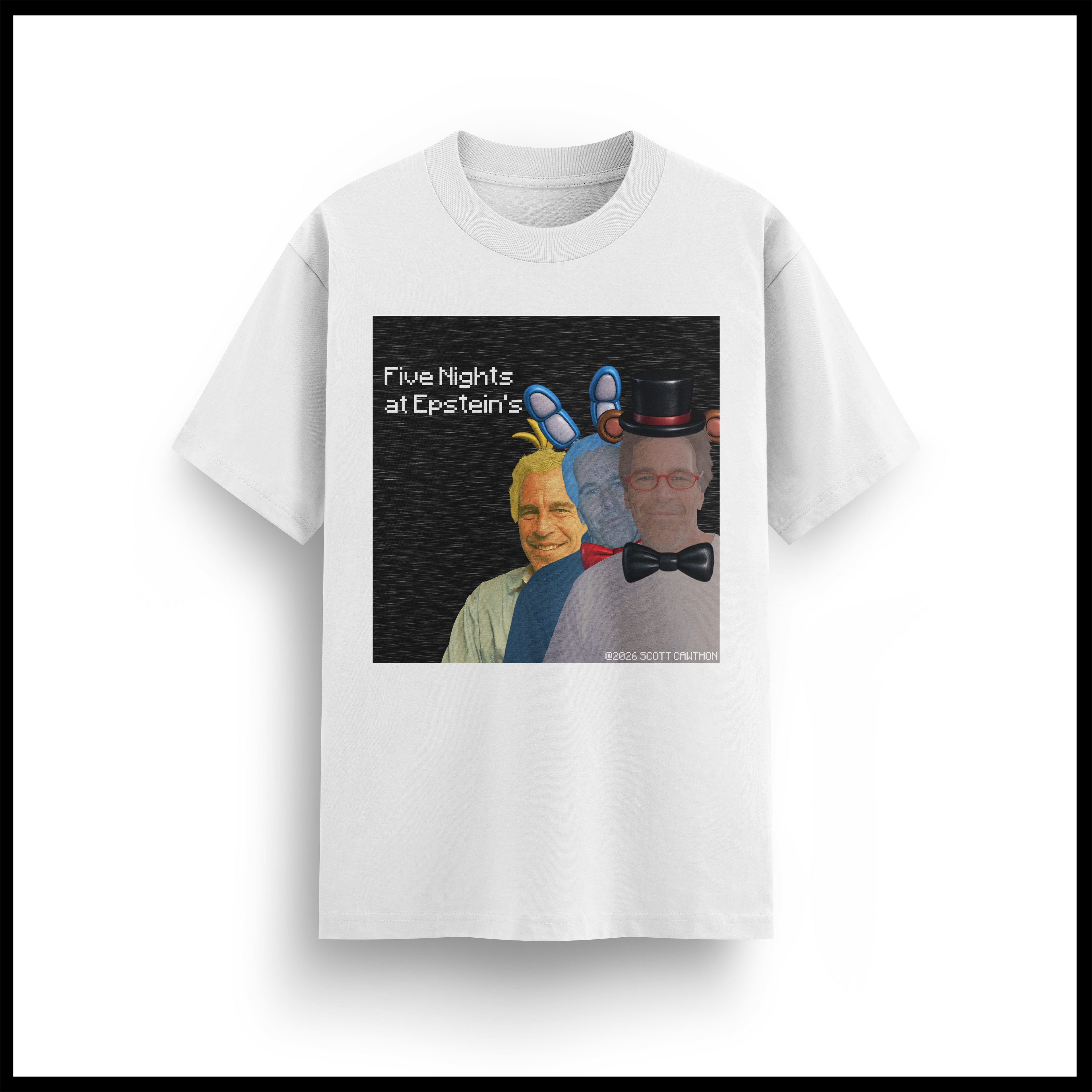 FIVE NIGHTS AT EPSTEIN'S T-SHIRT