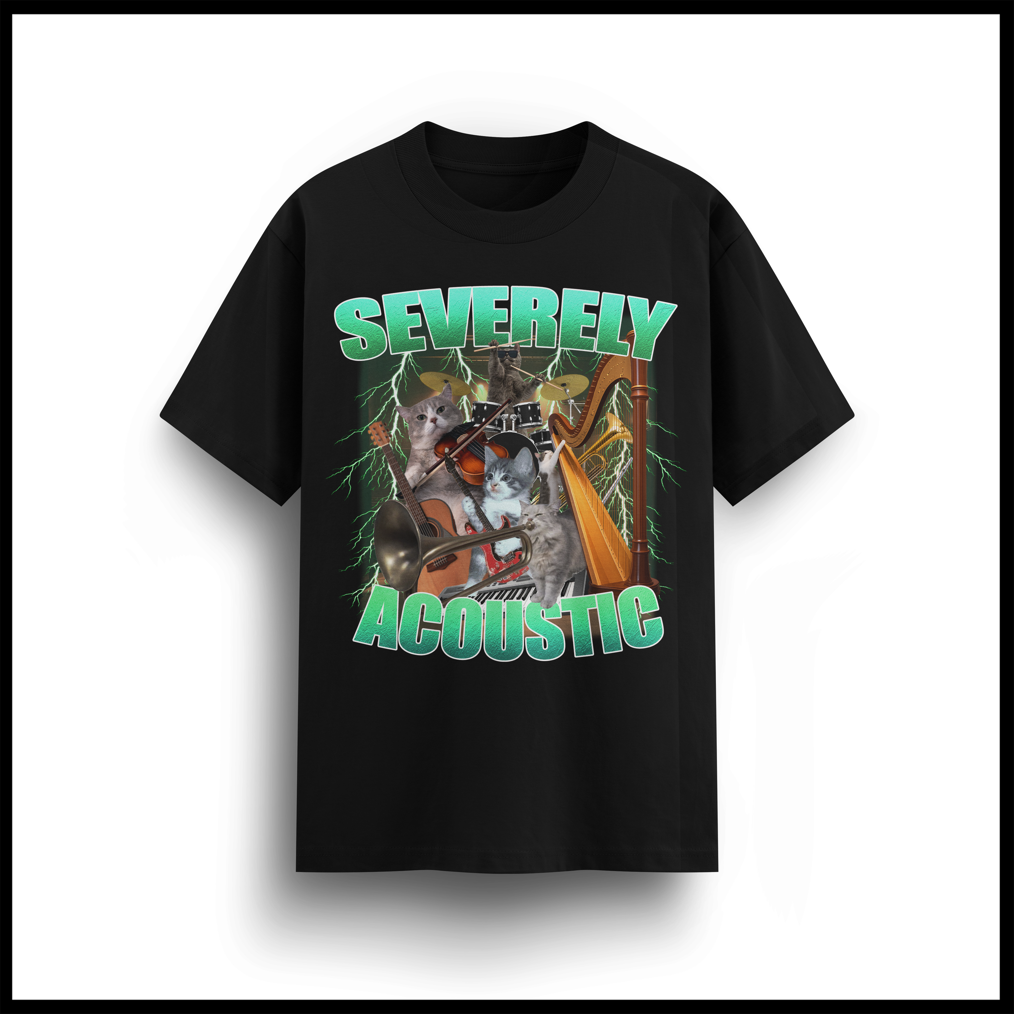 SEVERELY ACOUSTIC T-SHIRT