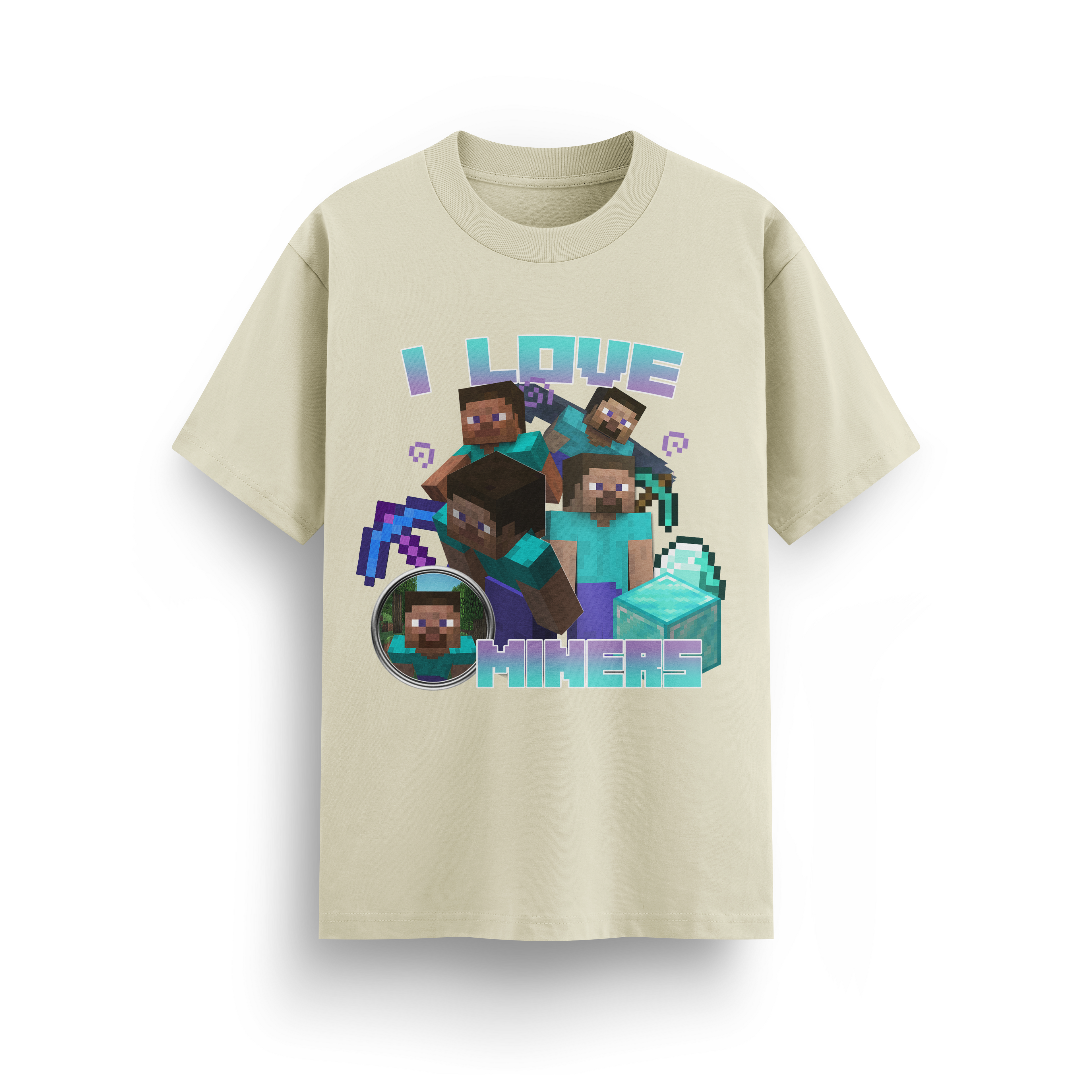 I LOVE MINERS T-SHIRT