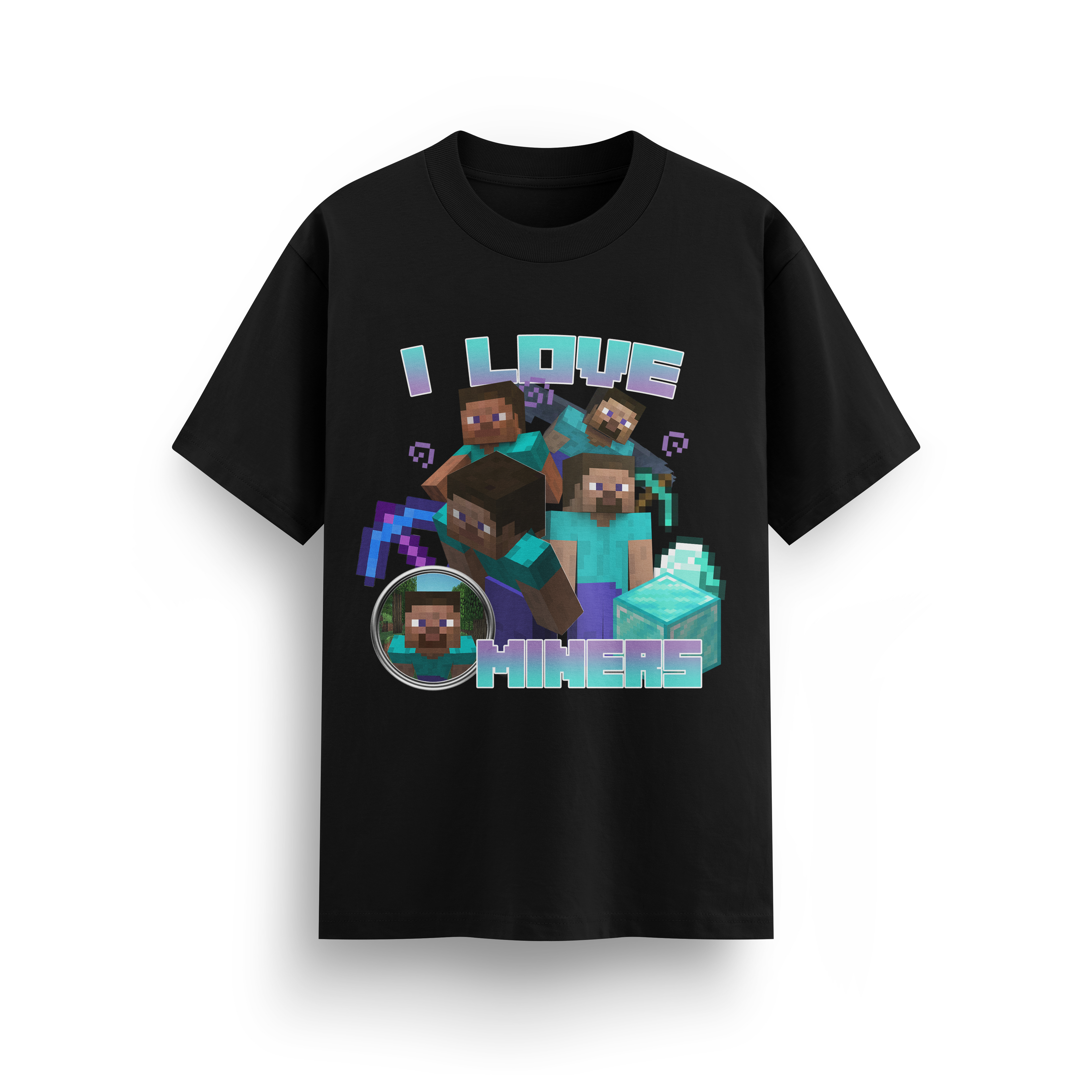 I LOVE MINERS T-SHIRT