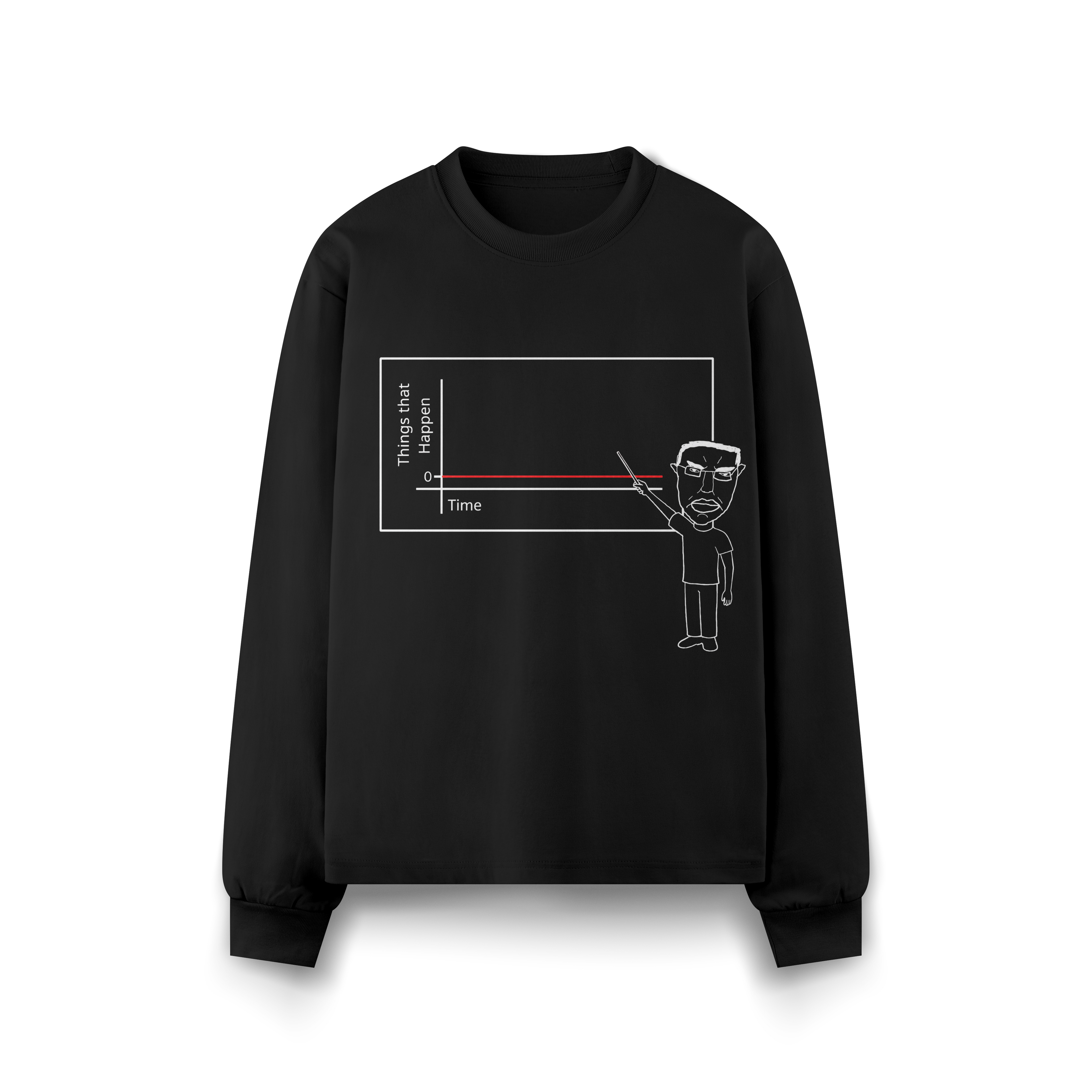 NOTHING EVER HAPPENS SWEATER