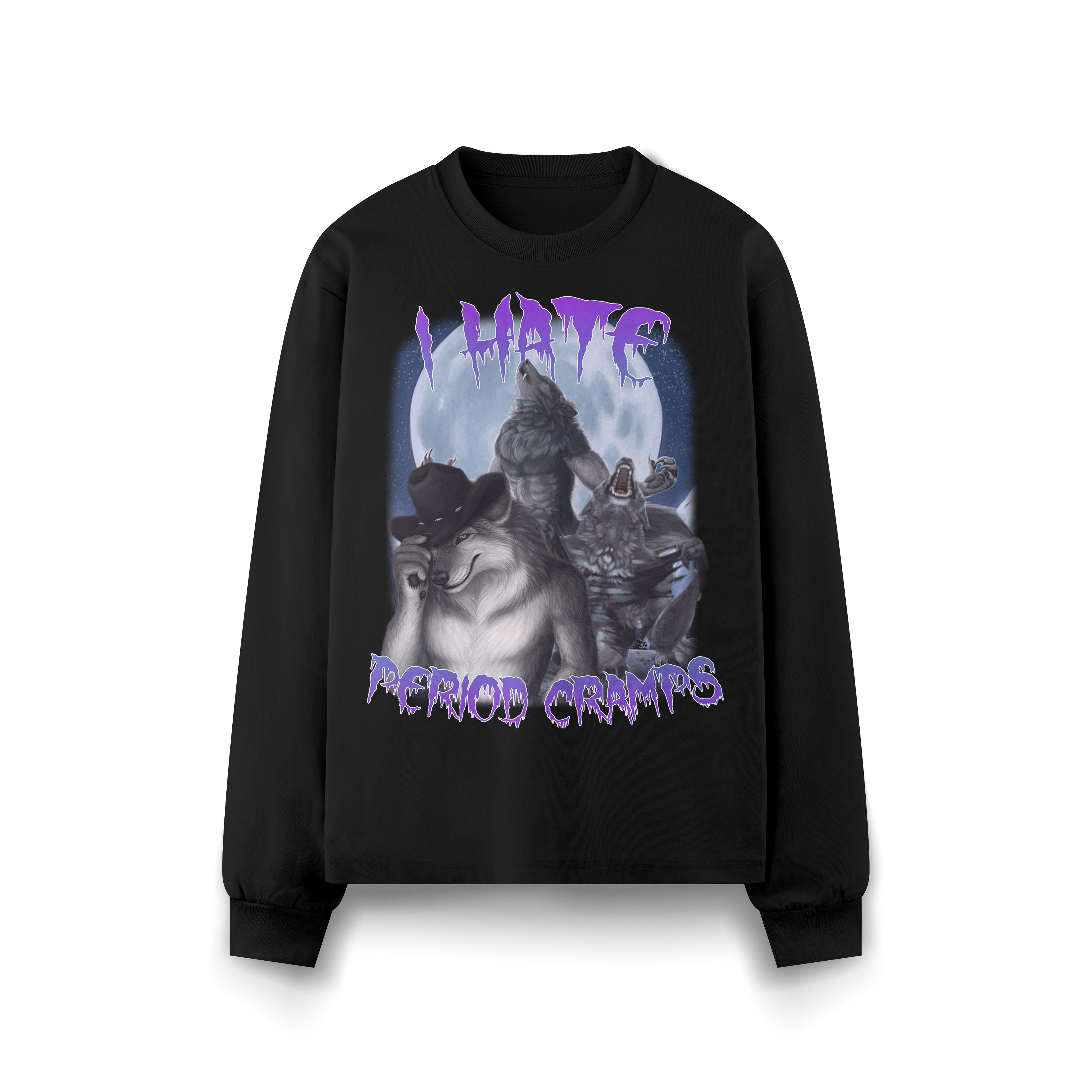 PERIOD CRAMPS HATER SWEATER