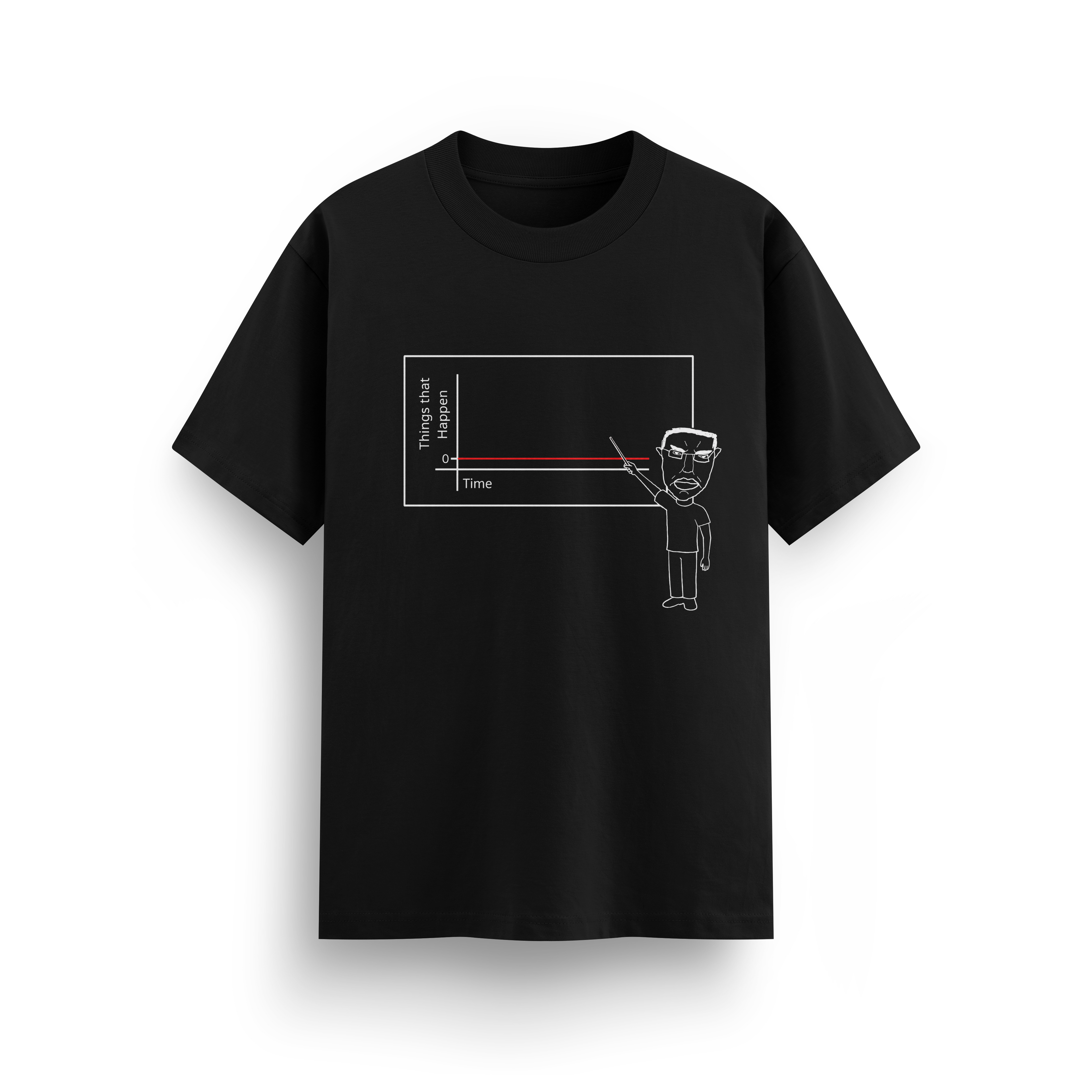 NOTHING EVER HAPPENS T-SHIRT