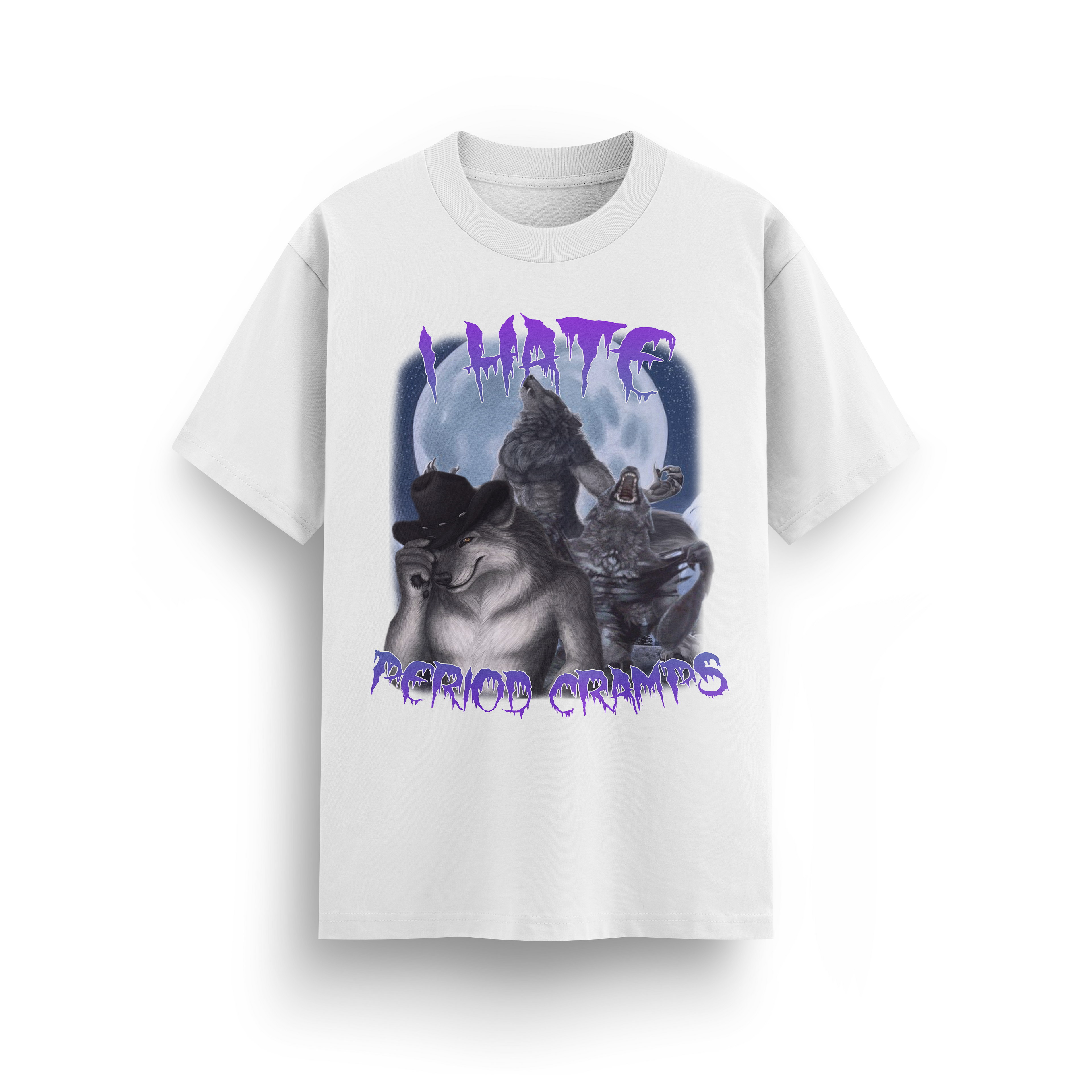 PERIOD CRAMPS HATER T-SHIRT