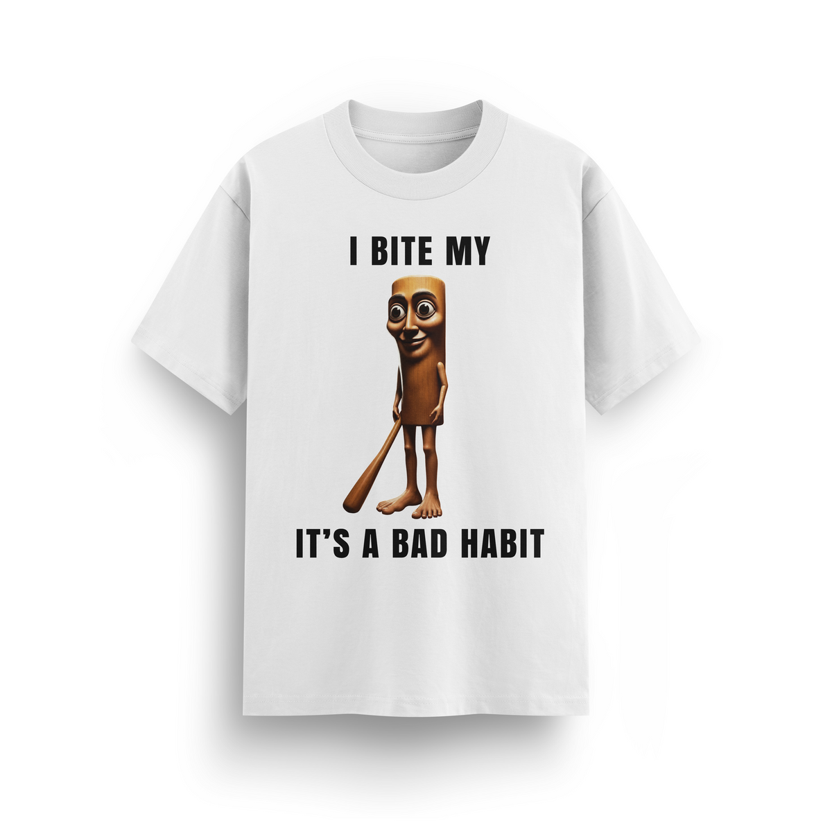 I BITE MY TUNG T-SHIRT