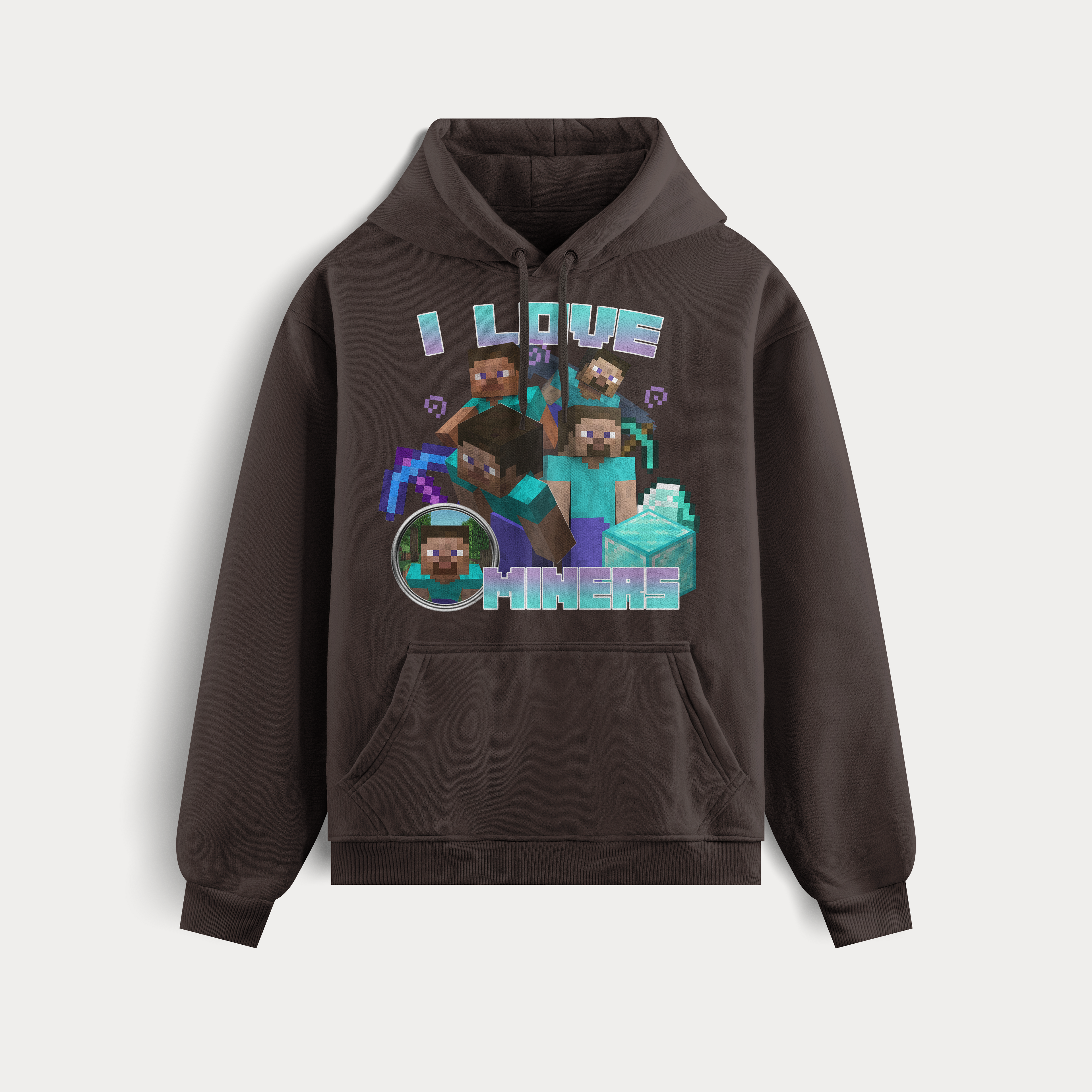 I LOVE MINERS HOODIE