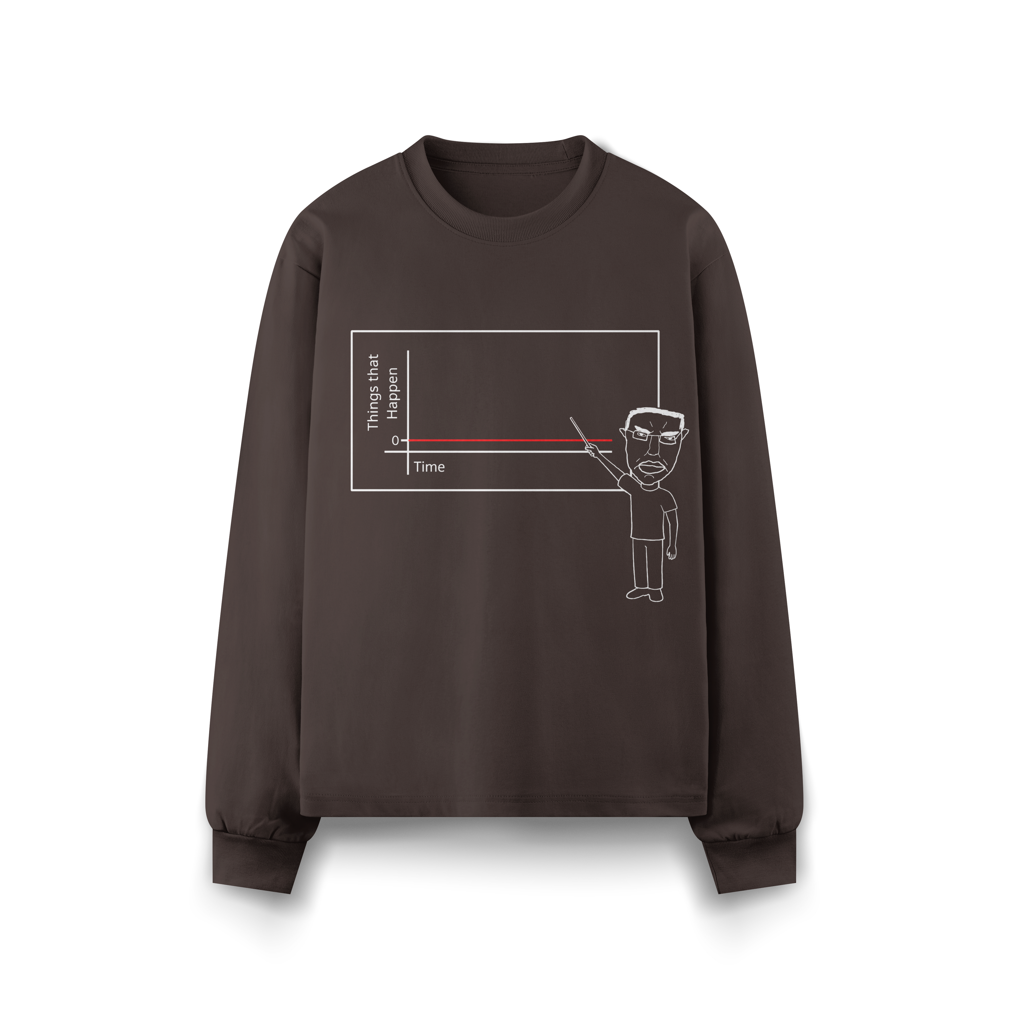 NOTHING EVER HAPPENS SWEATER
