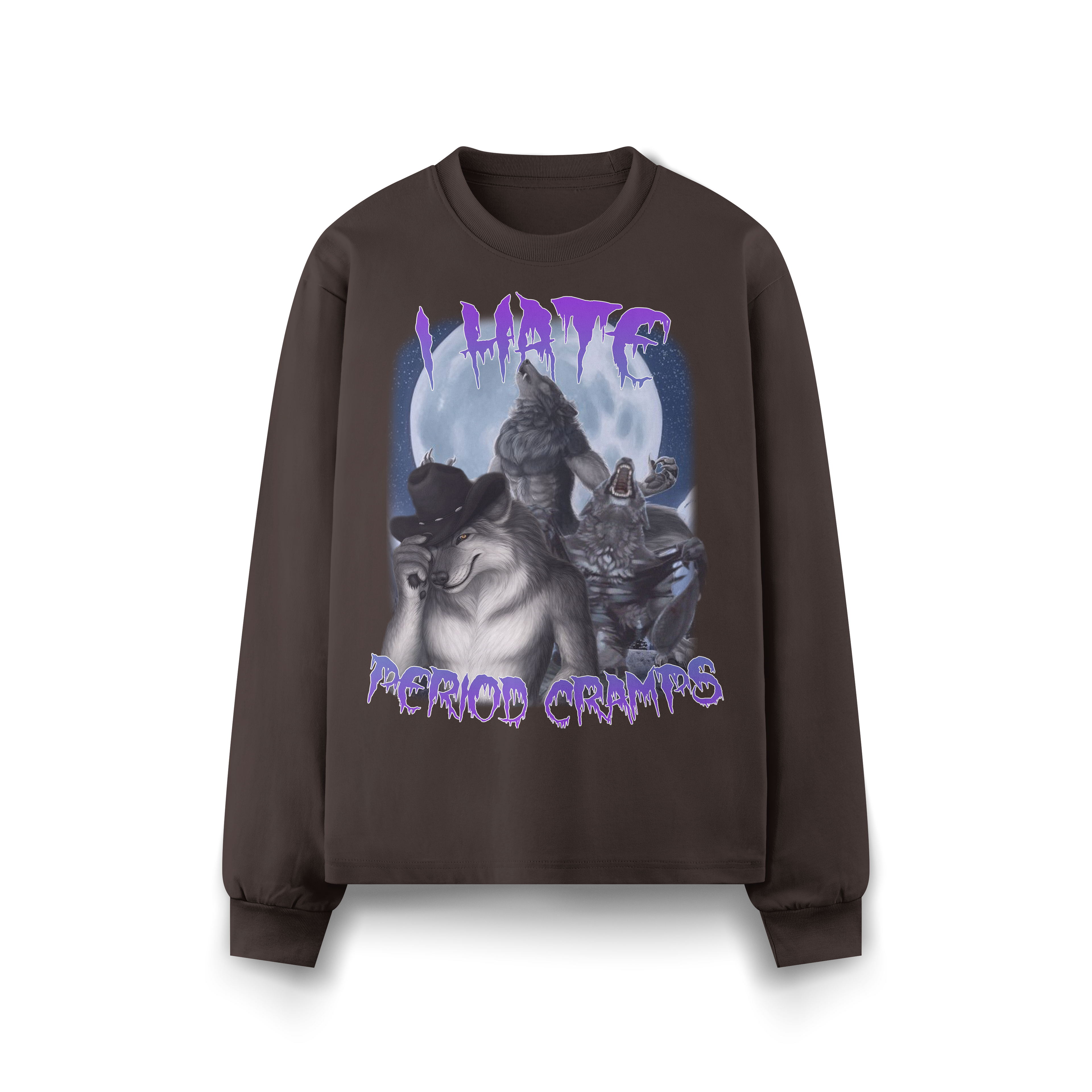 PERIOD CRAMPS HATER SWEATER