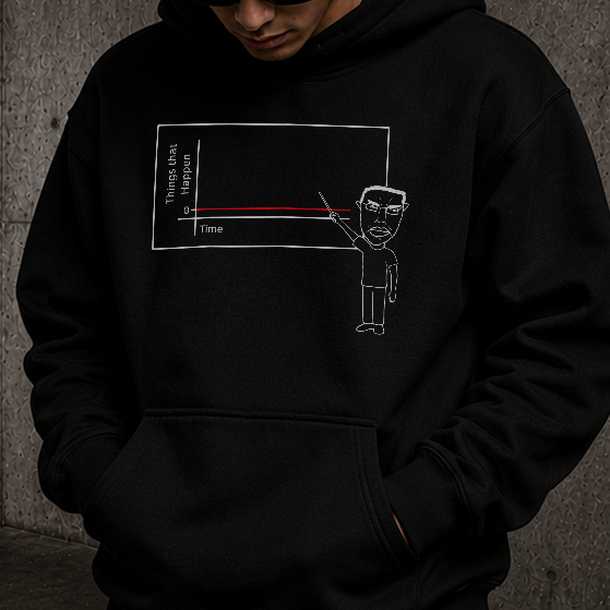 NOTHING EVER HAPPENS HOODIE