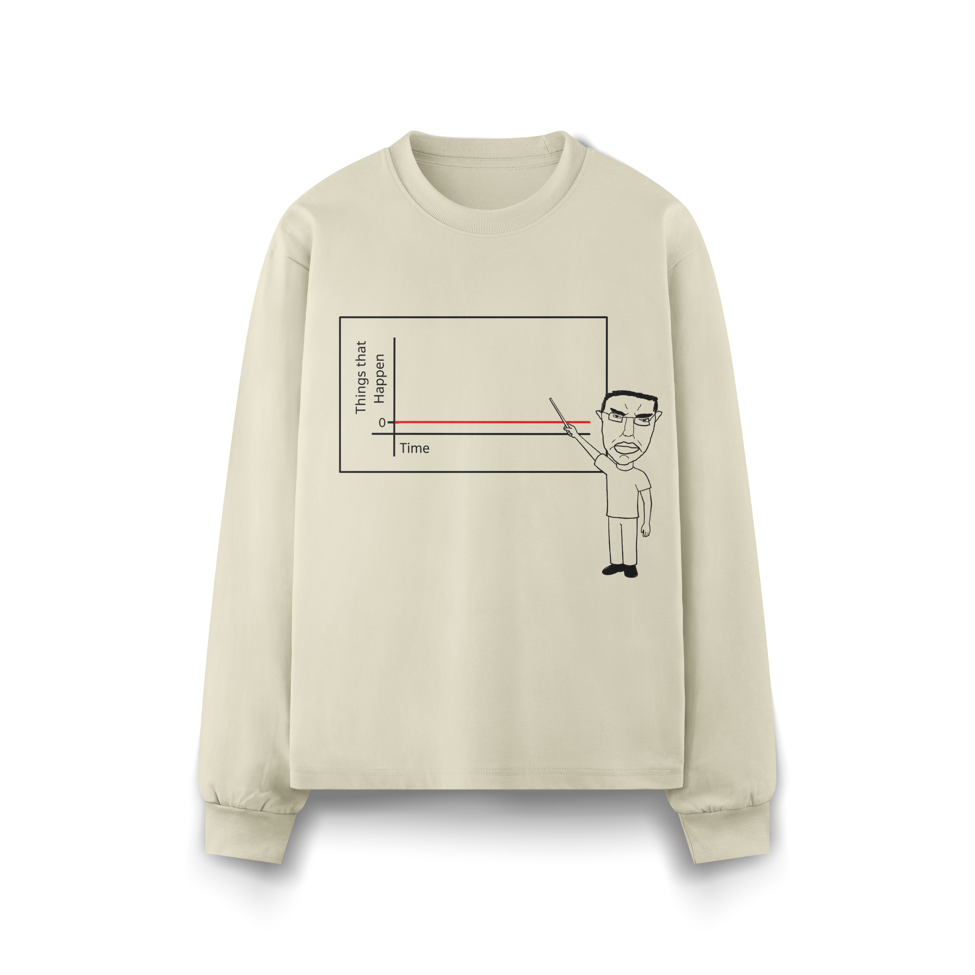 NOTHING EVER HAPPENS SWEATER