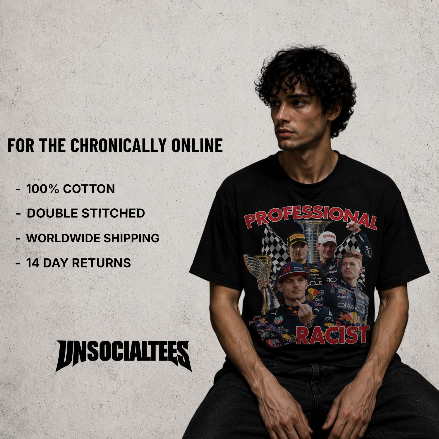 PROFESSIONAL RACIST T-SHIRT