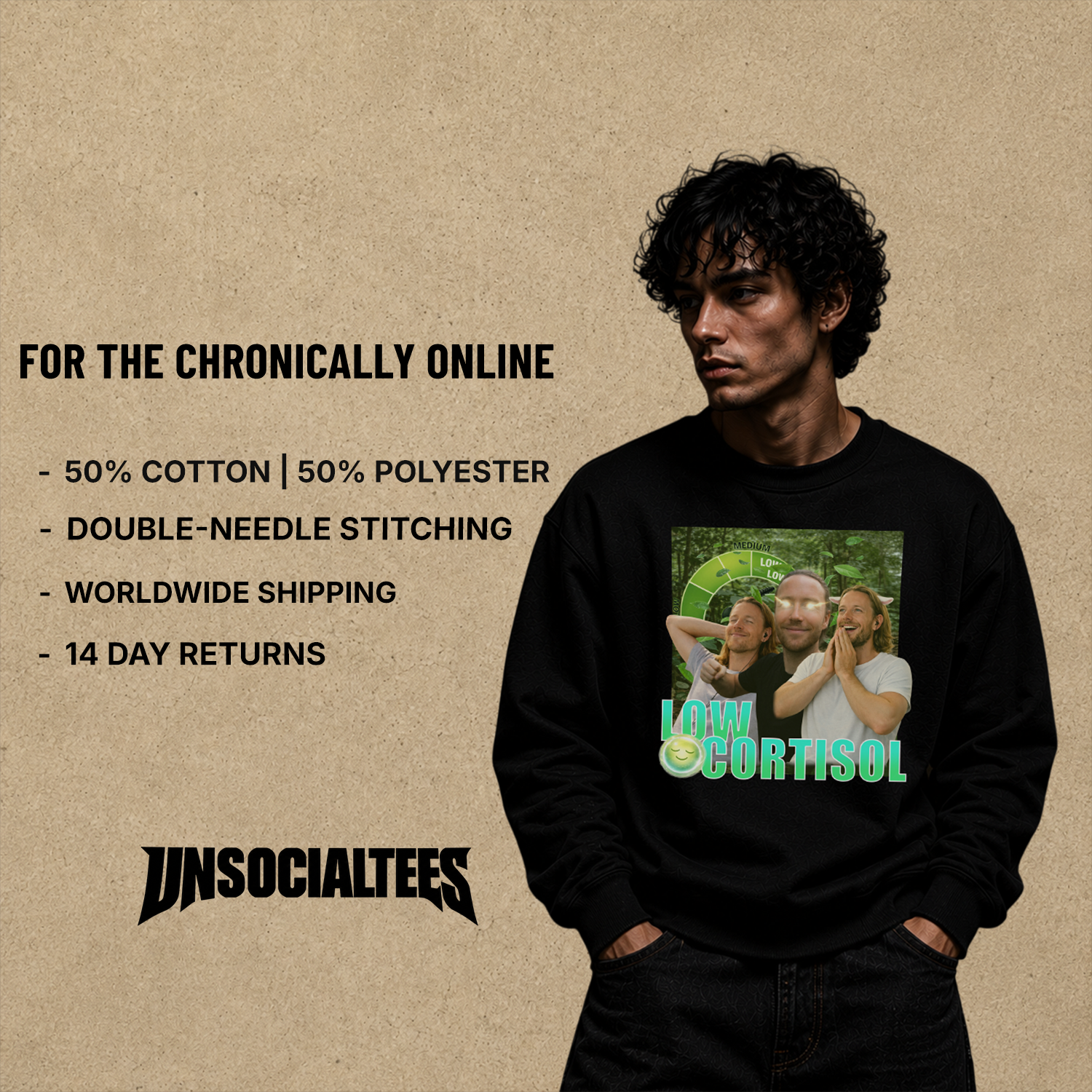 LOW LOW CORTISOL SWEATER