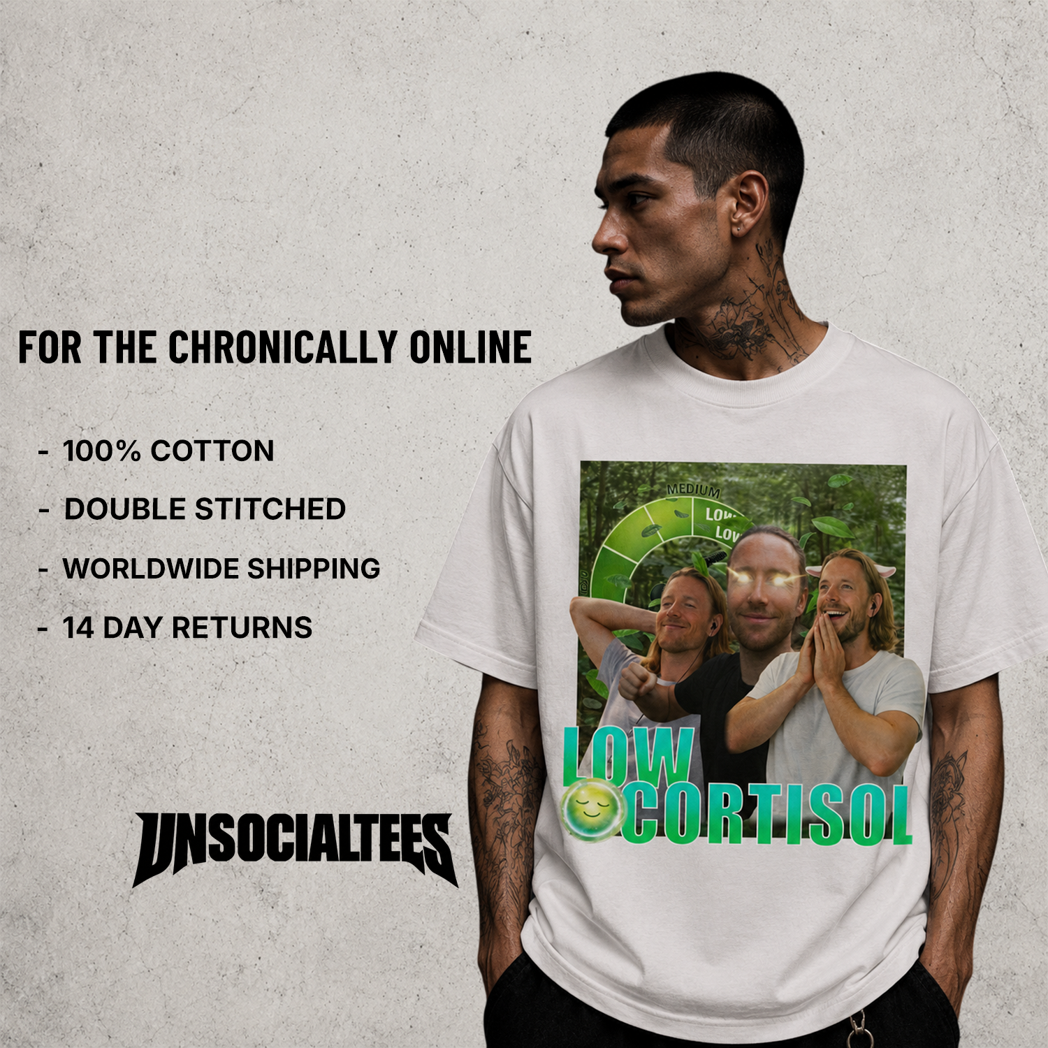 LOW LOW CORTISOL T-SHIRT