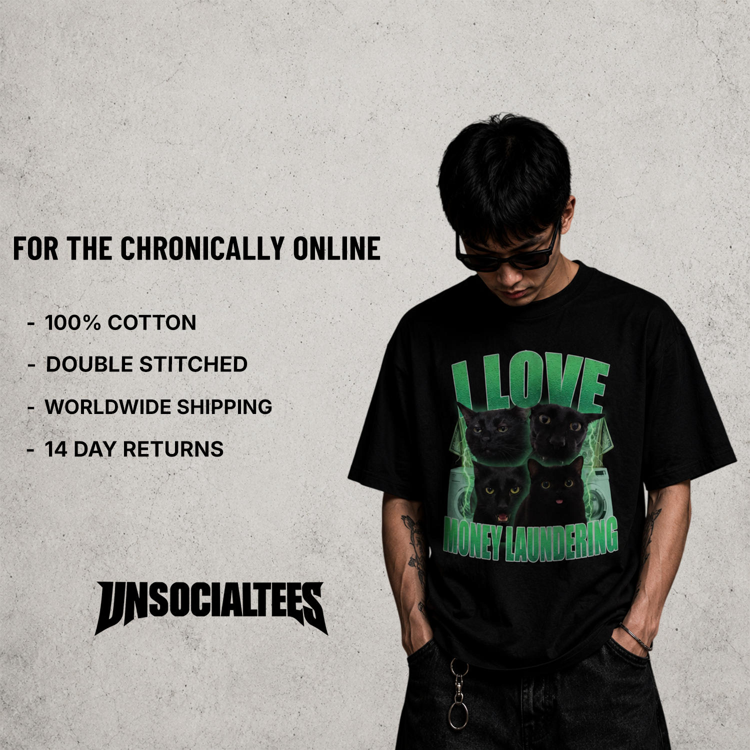 MONEY LAUNDERING T-SHIRT