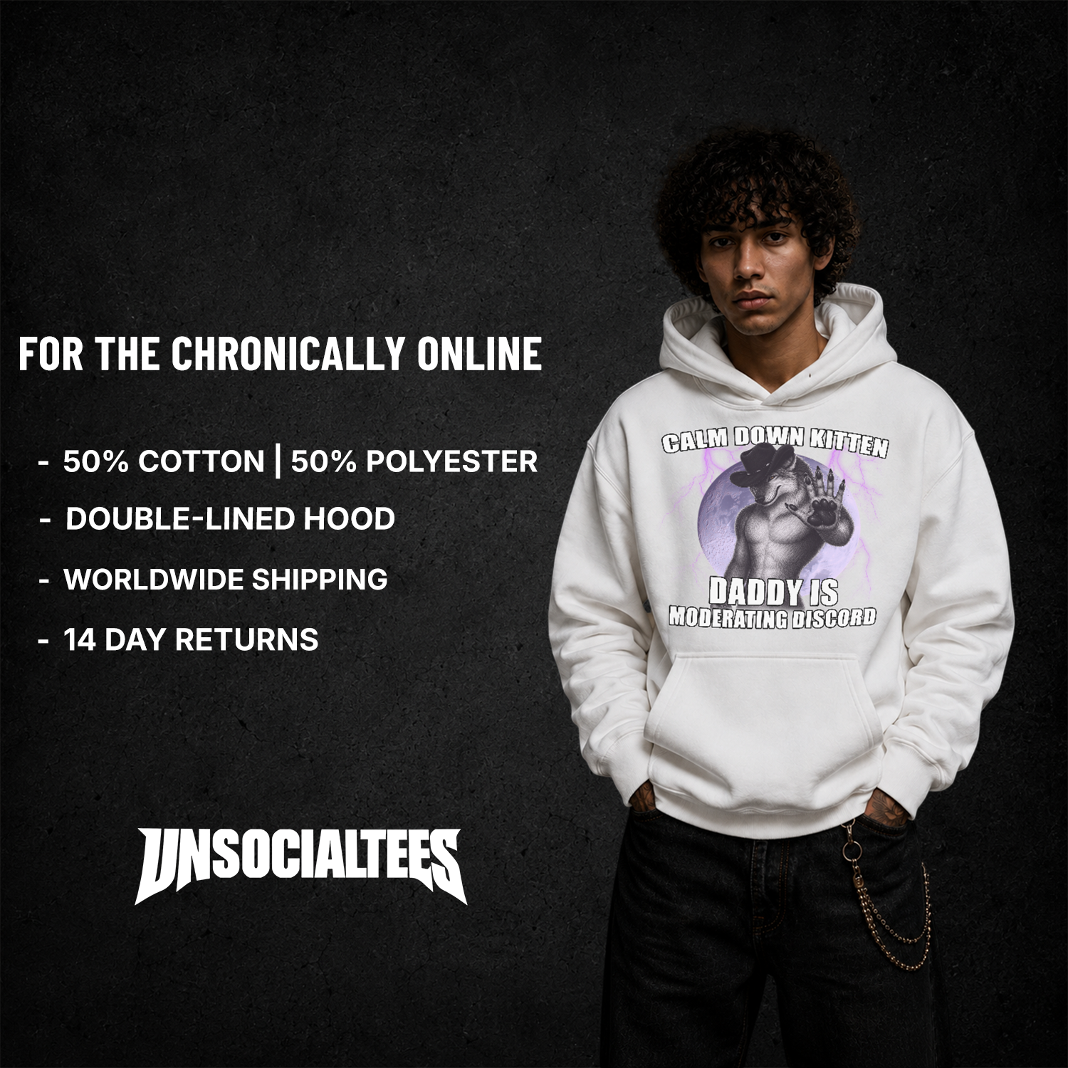 DISCORD MODERATOR HOODIE