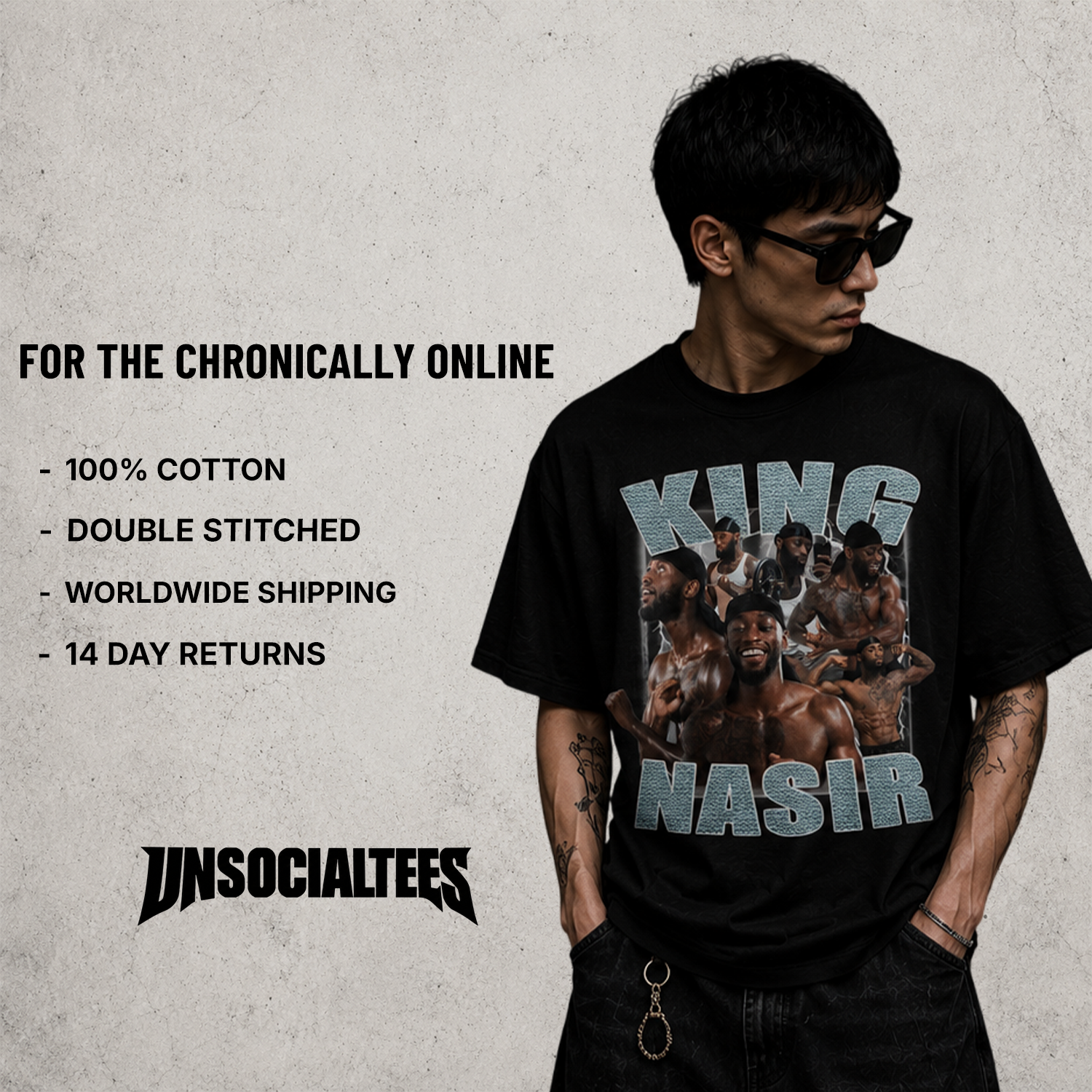 KING NASIR T-SHIRT