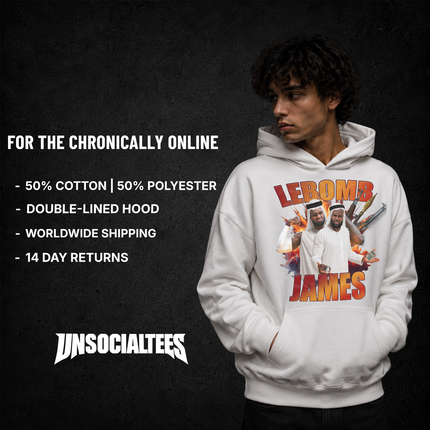 LEBOMB JAMES HOODIE