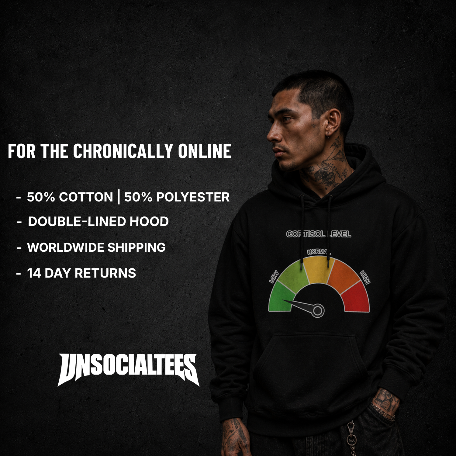 LOW CORTISOL HOODIE