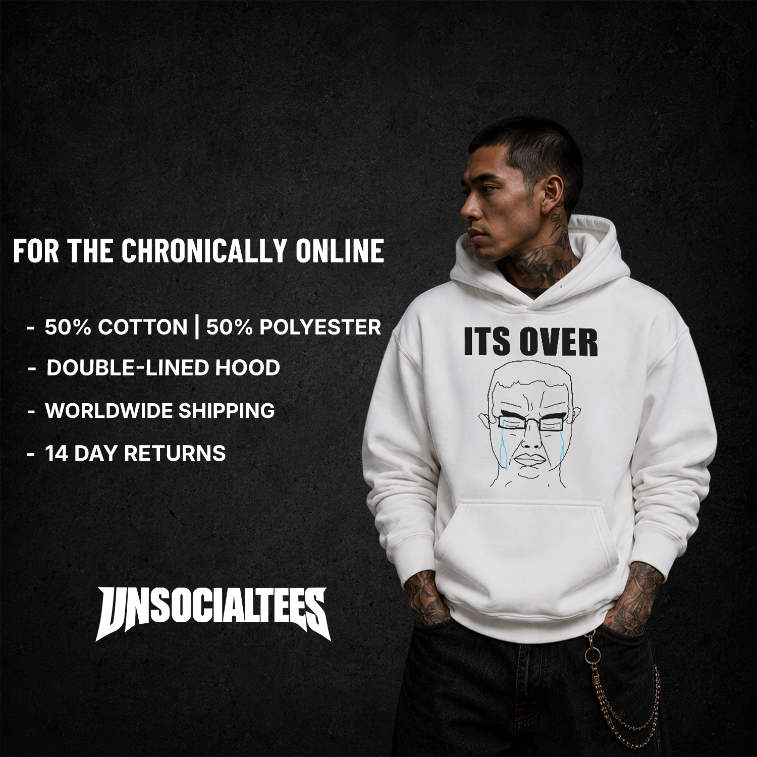 ITS OVER HOODIE