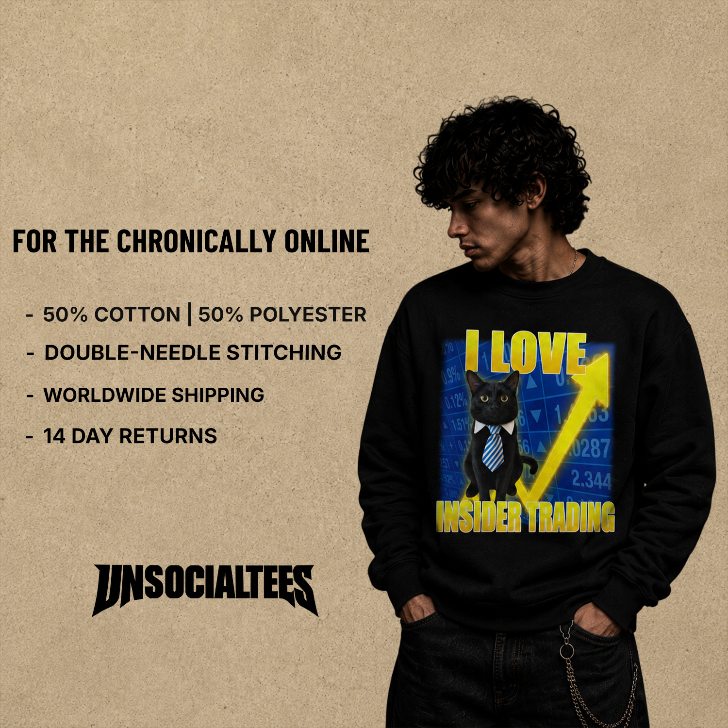 INSIDER TRADING SWEATER