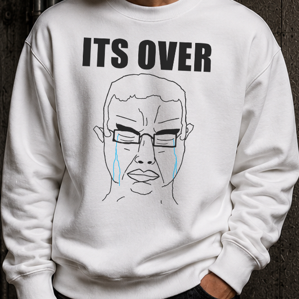 ITS OVER SWEATER