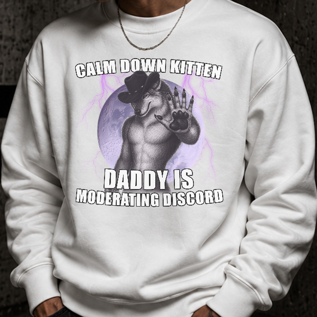 DISCORD MODERATOR SWEATER