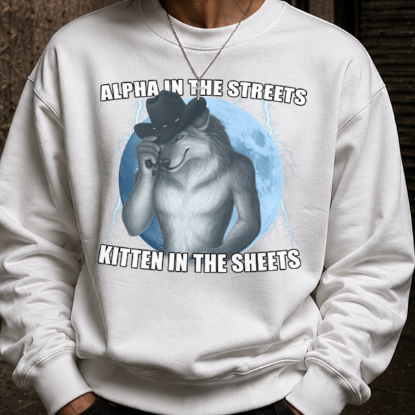 ALPHA IN THE STREETS SWEATER
