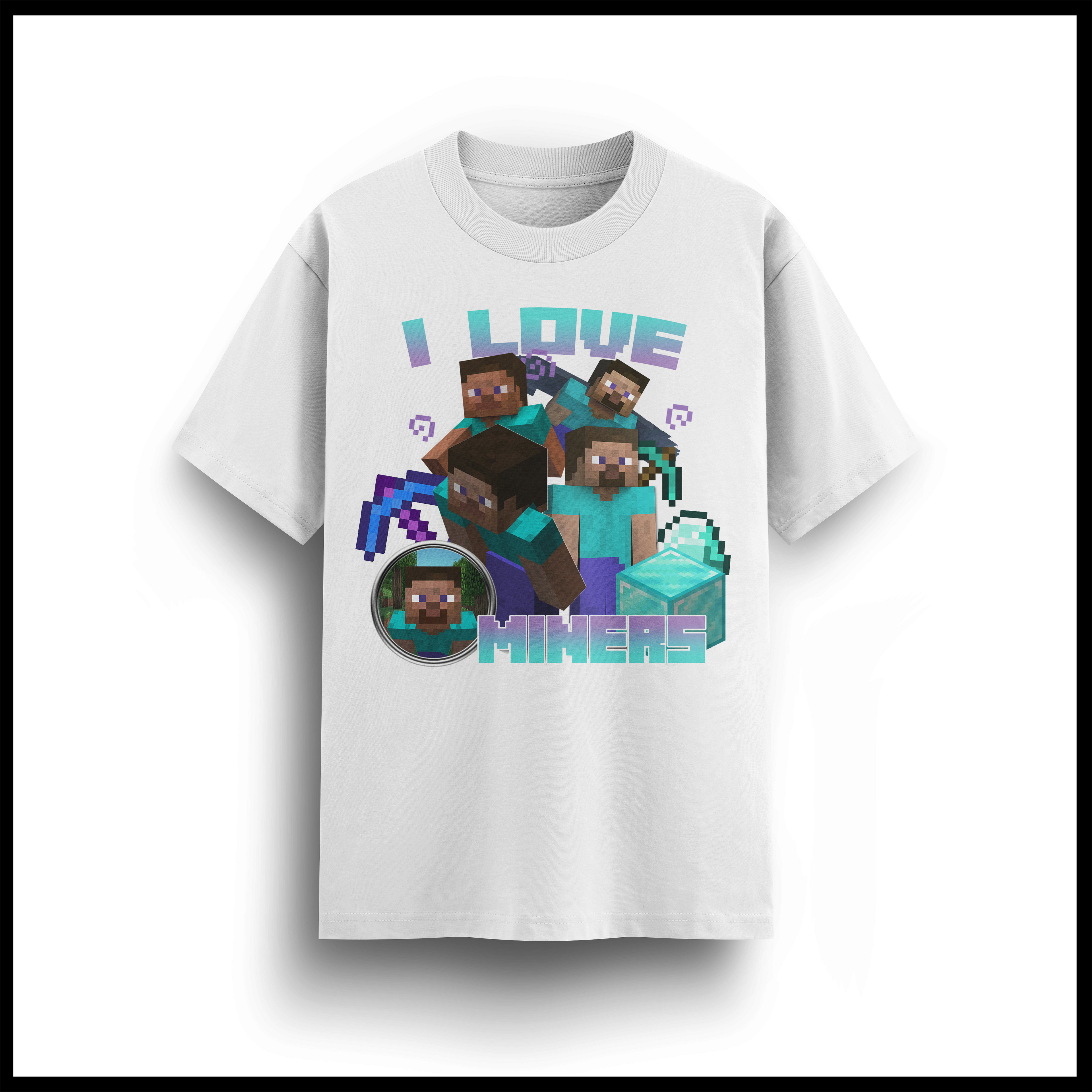 I LOVE MINERS T-SHIRT