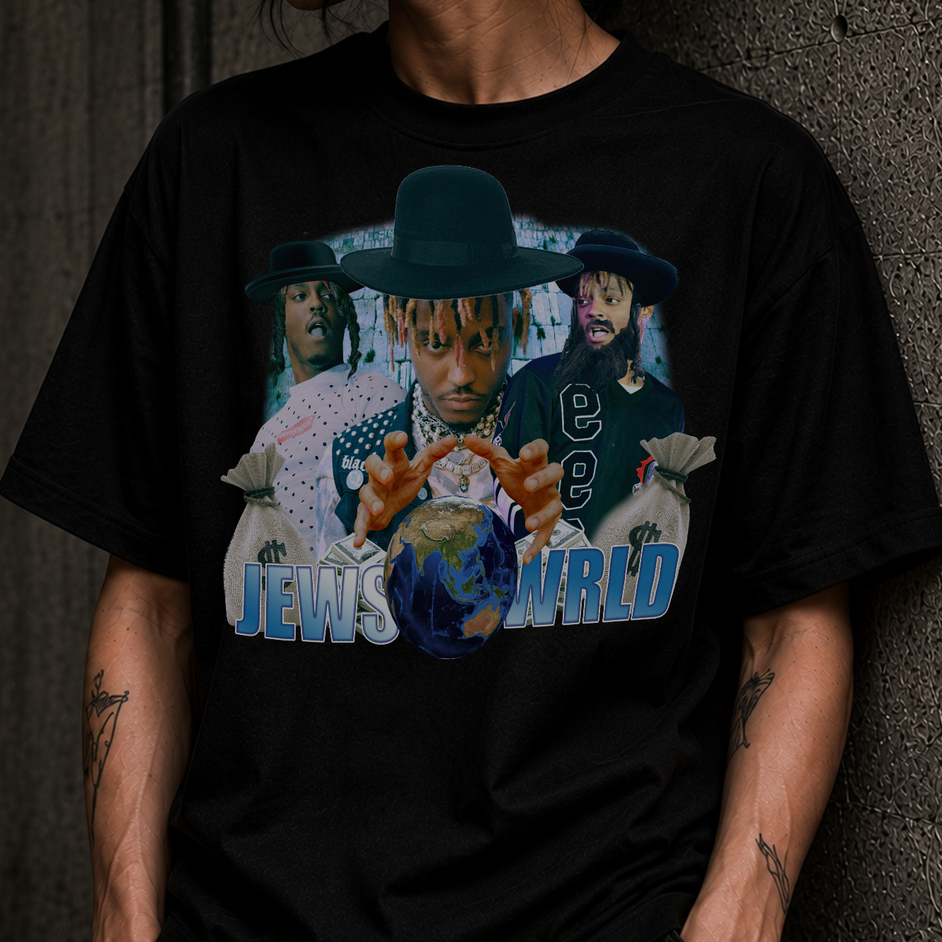 JEWS WRLD T-SHIRT