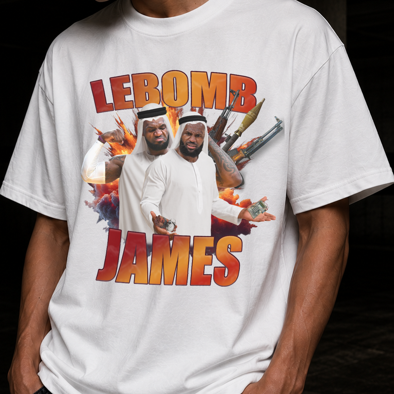 LEBOMB JAMES T-SHIRT