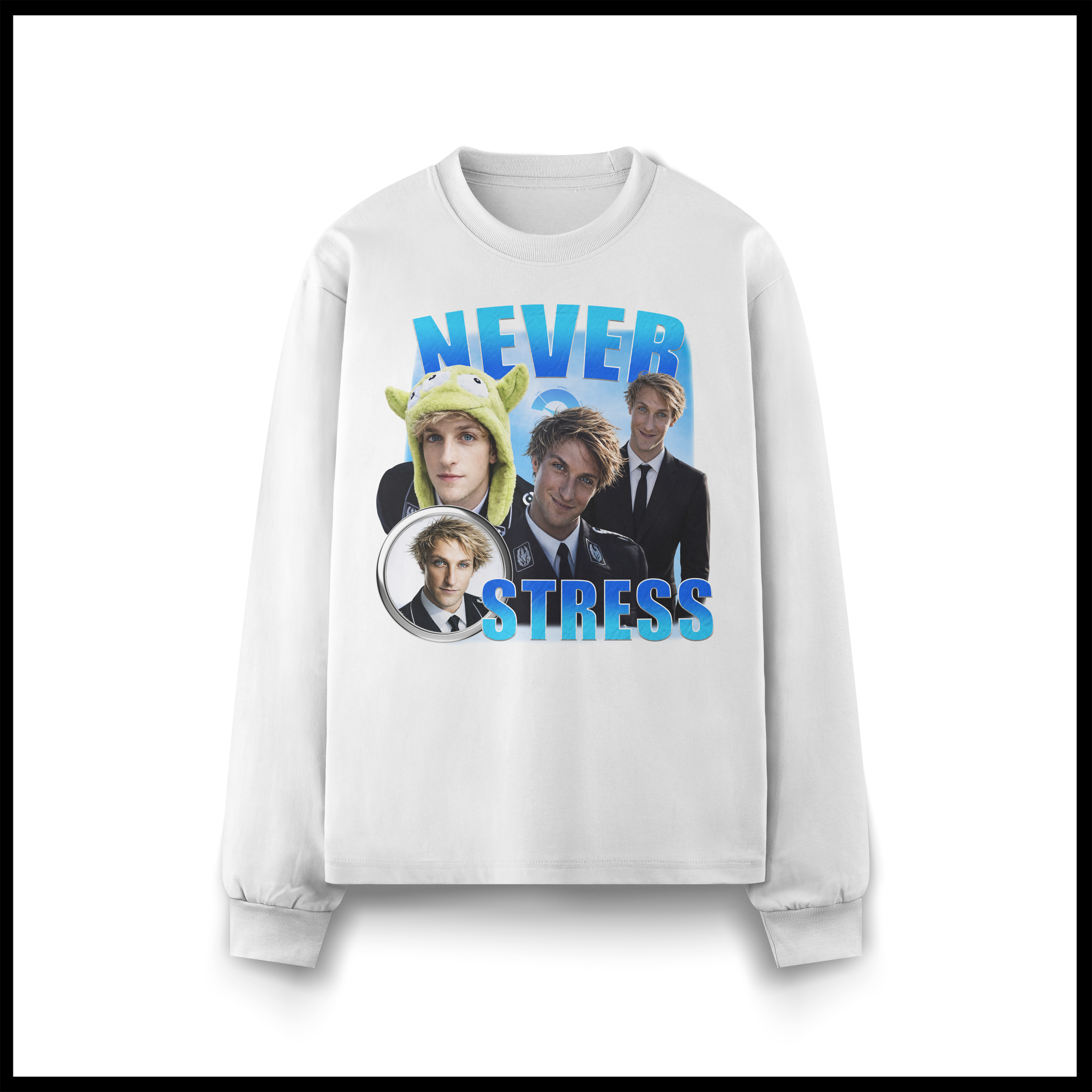 NEVER STRESS SWEATER