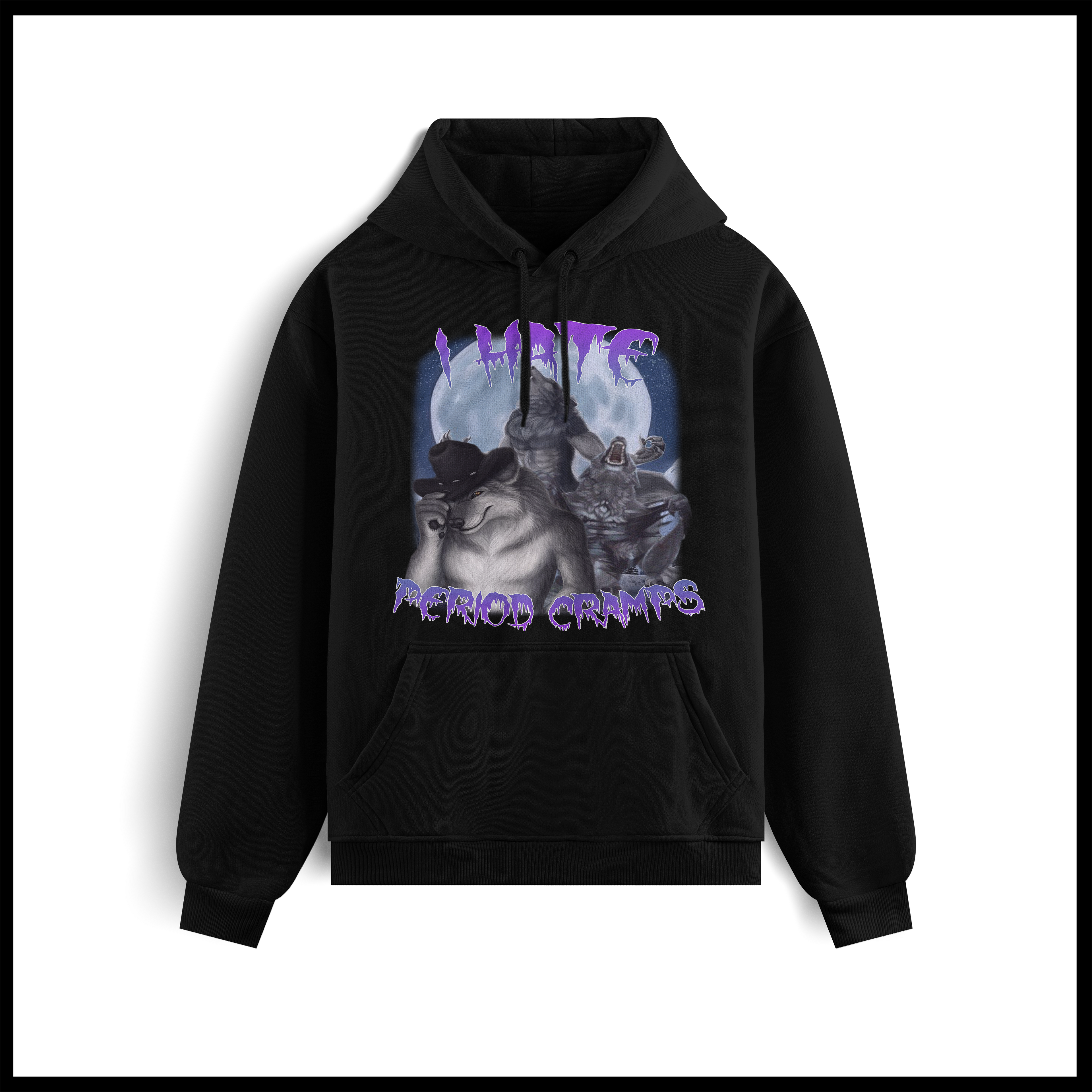PERIOD CRAMP HATER HOODIE