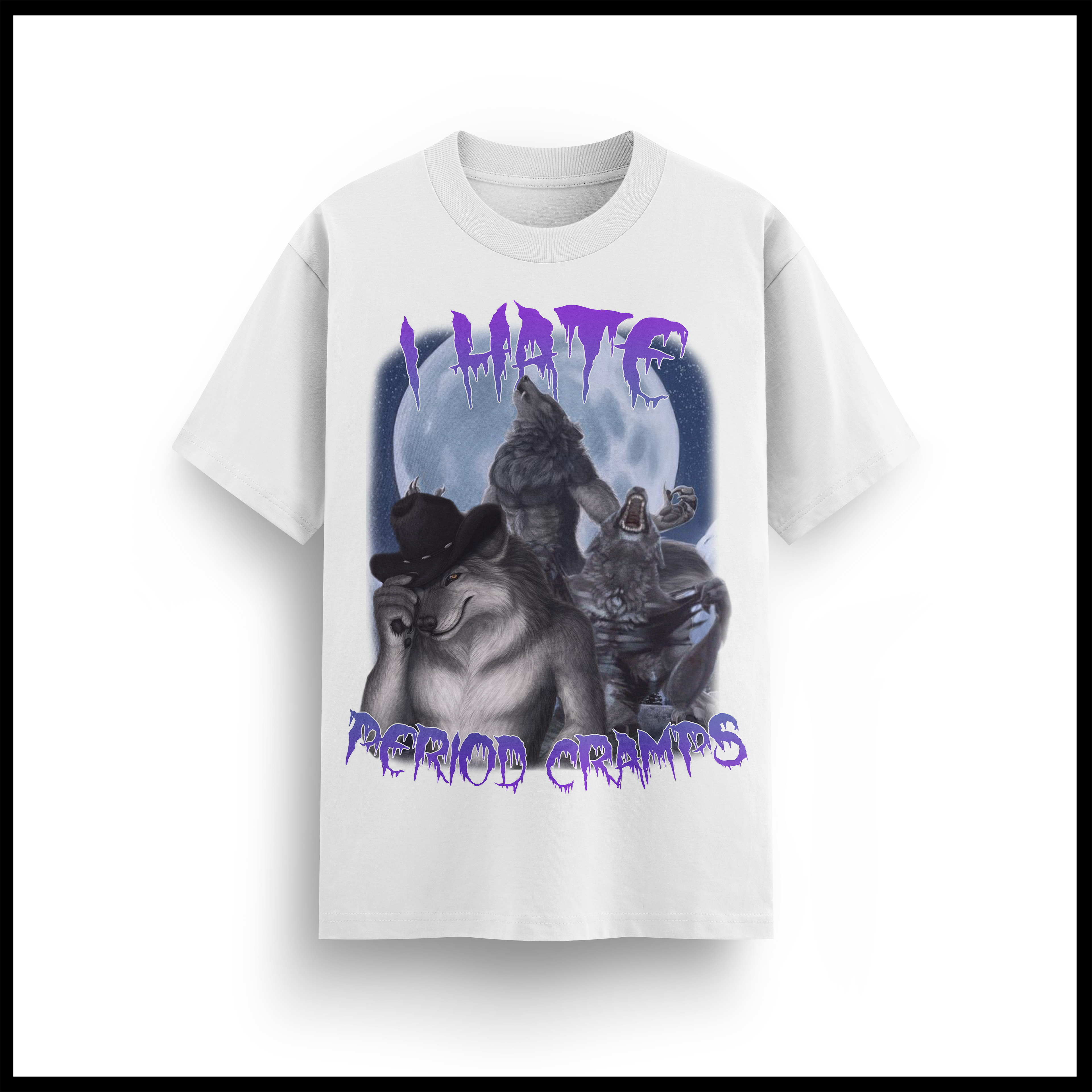 PERIOD CRAMPS HATER T-SHIRT