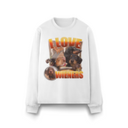 I LOVE WIENERS SWEATER