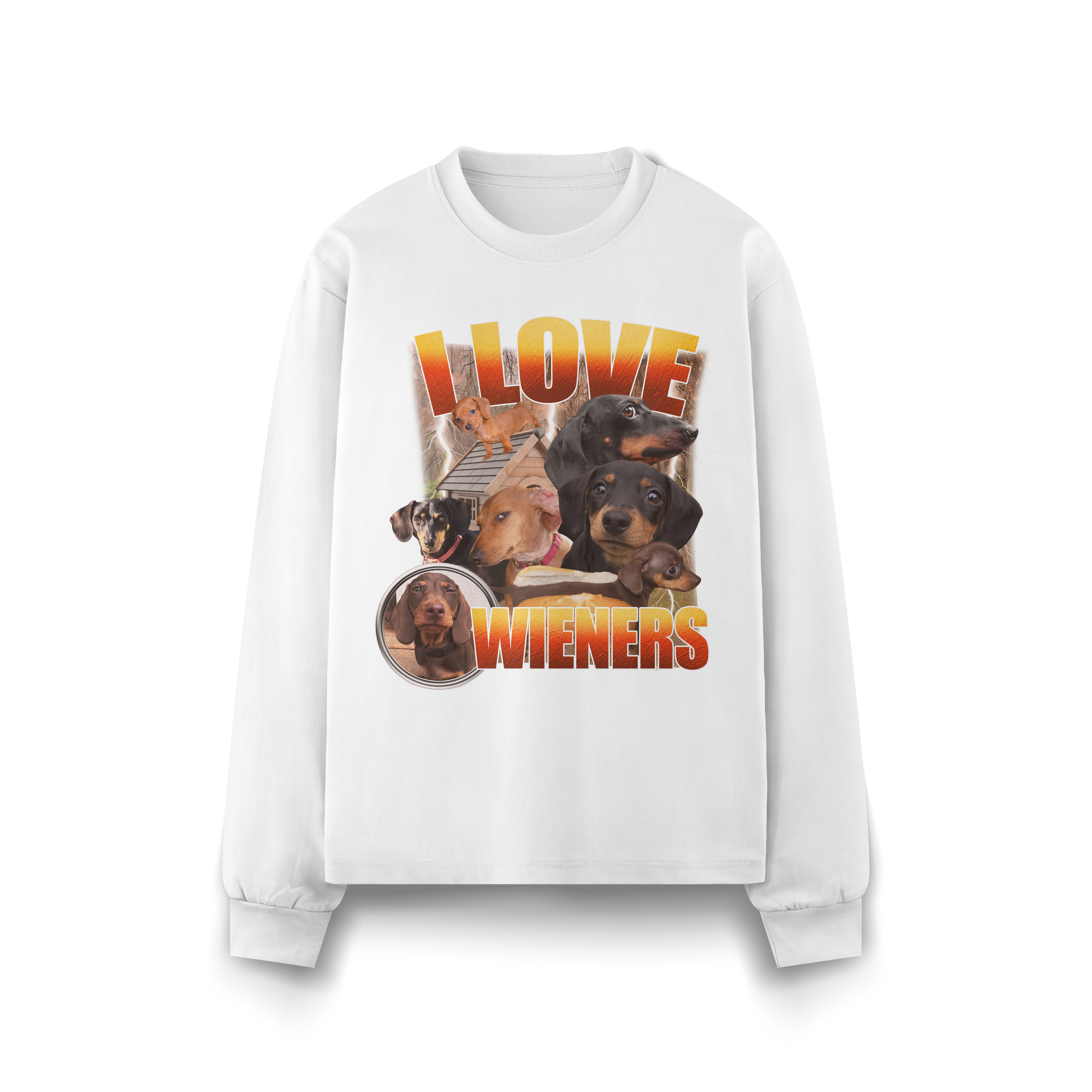 I LOVE WIENERS SWEATER