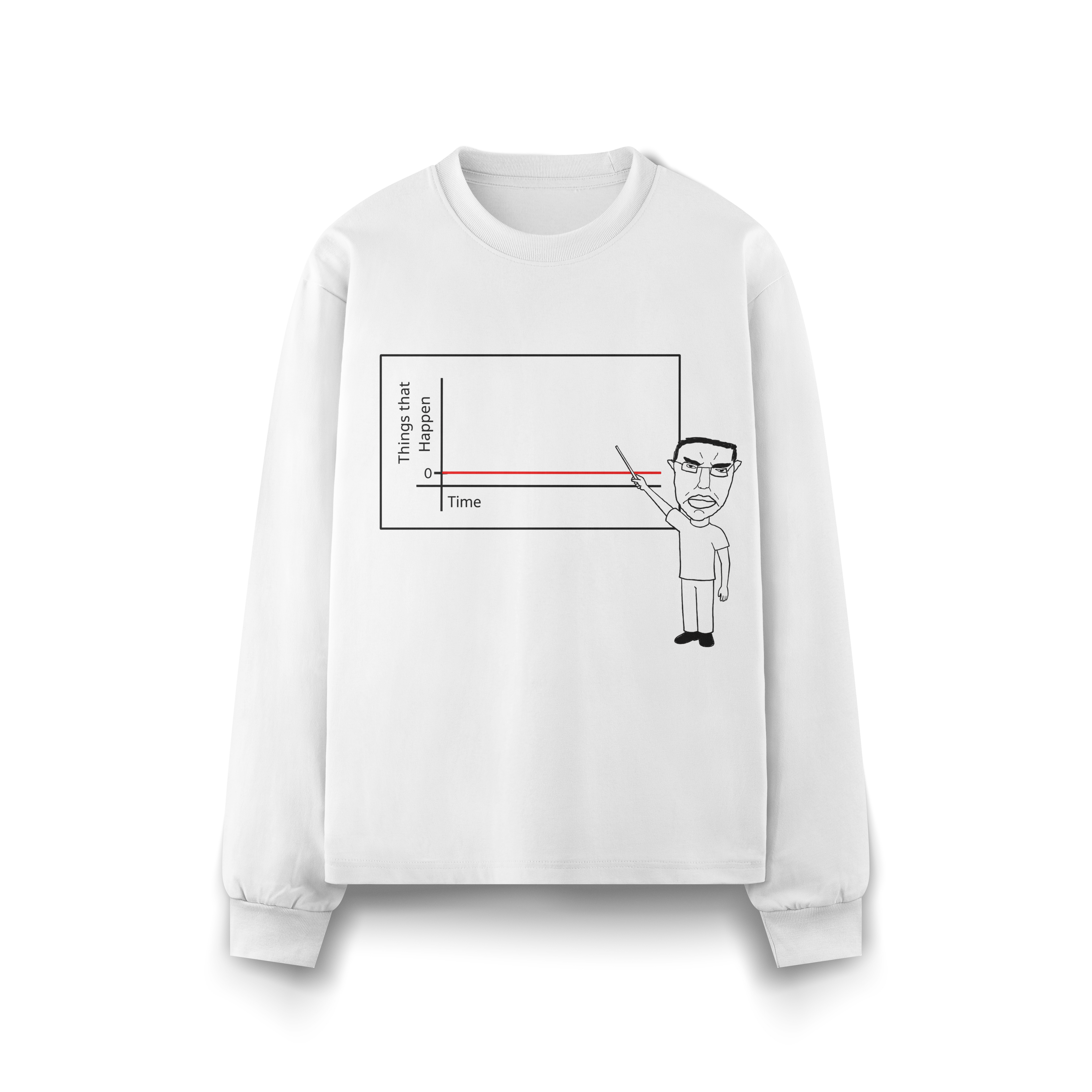 NOTHING EVER HAPPENS SWEATER