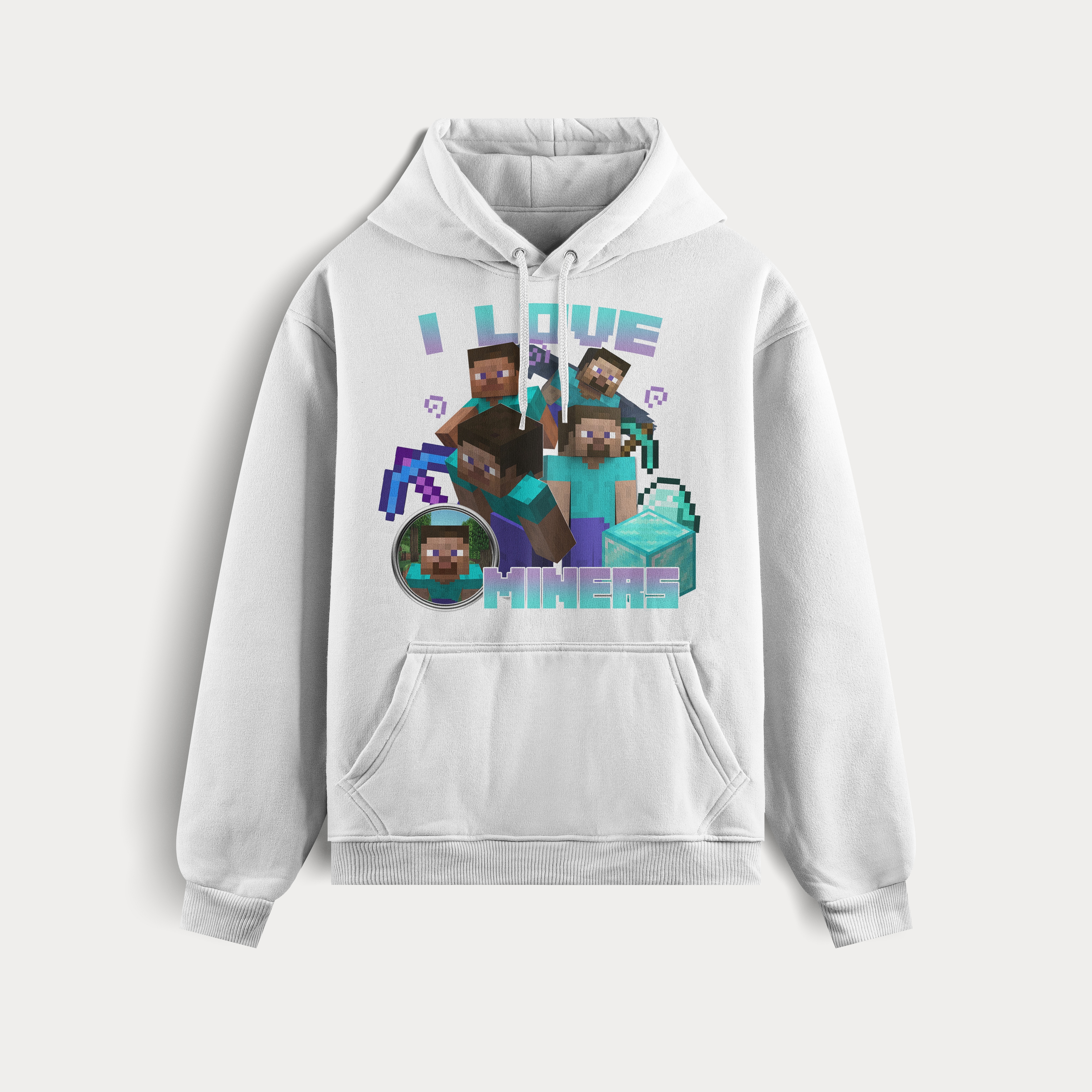 I LOVE MINERS HOODIE