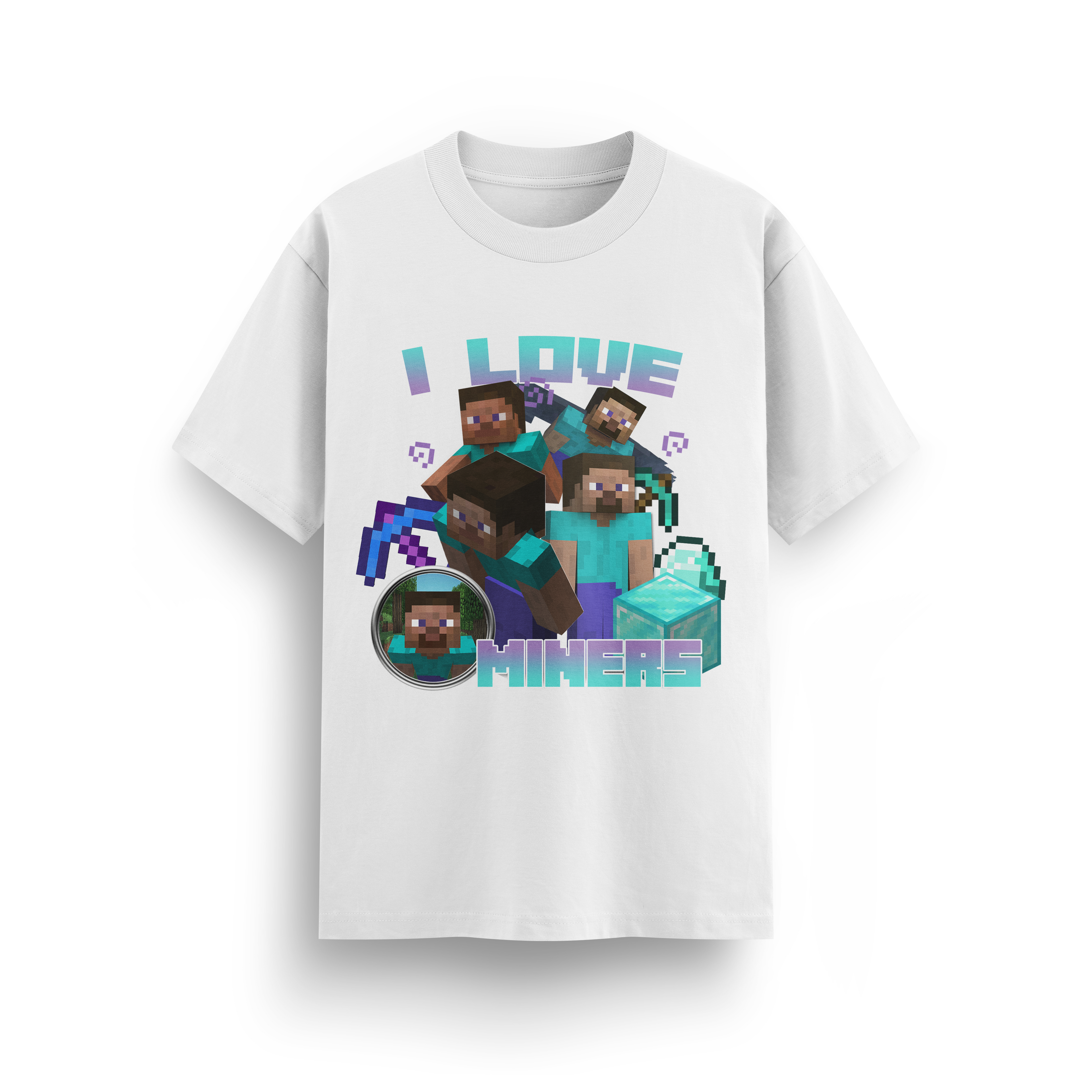 I LOVE MINERS T-SHIRT