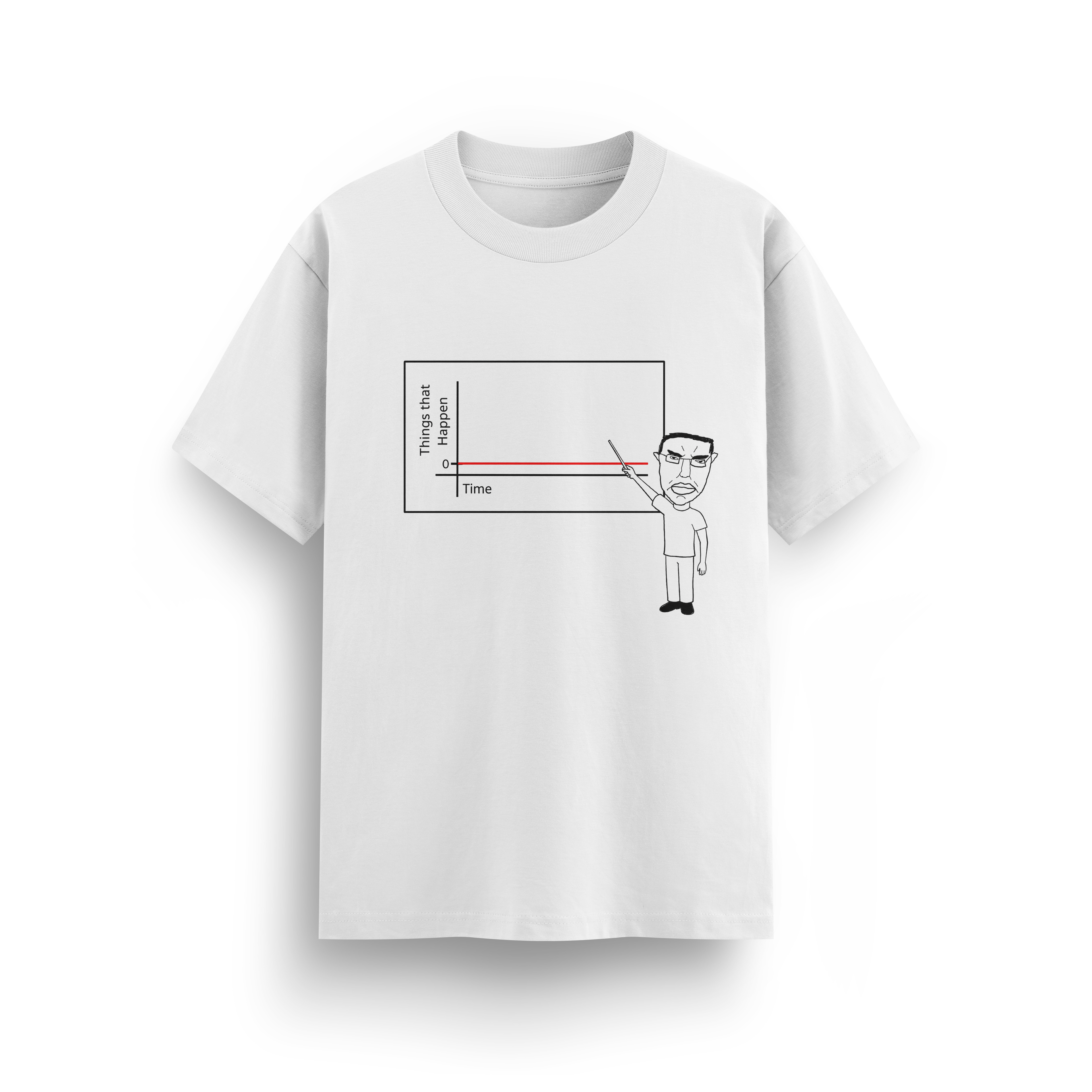 NOTHING EVER HAPPENS T-SHIRT