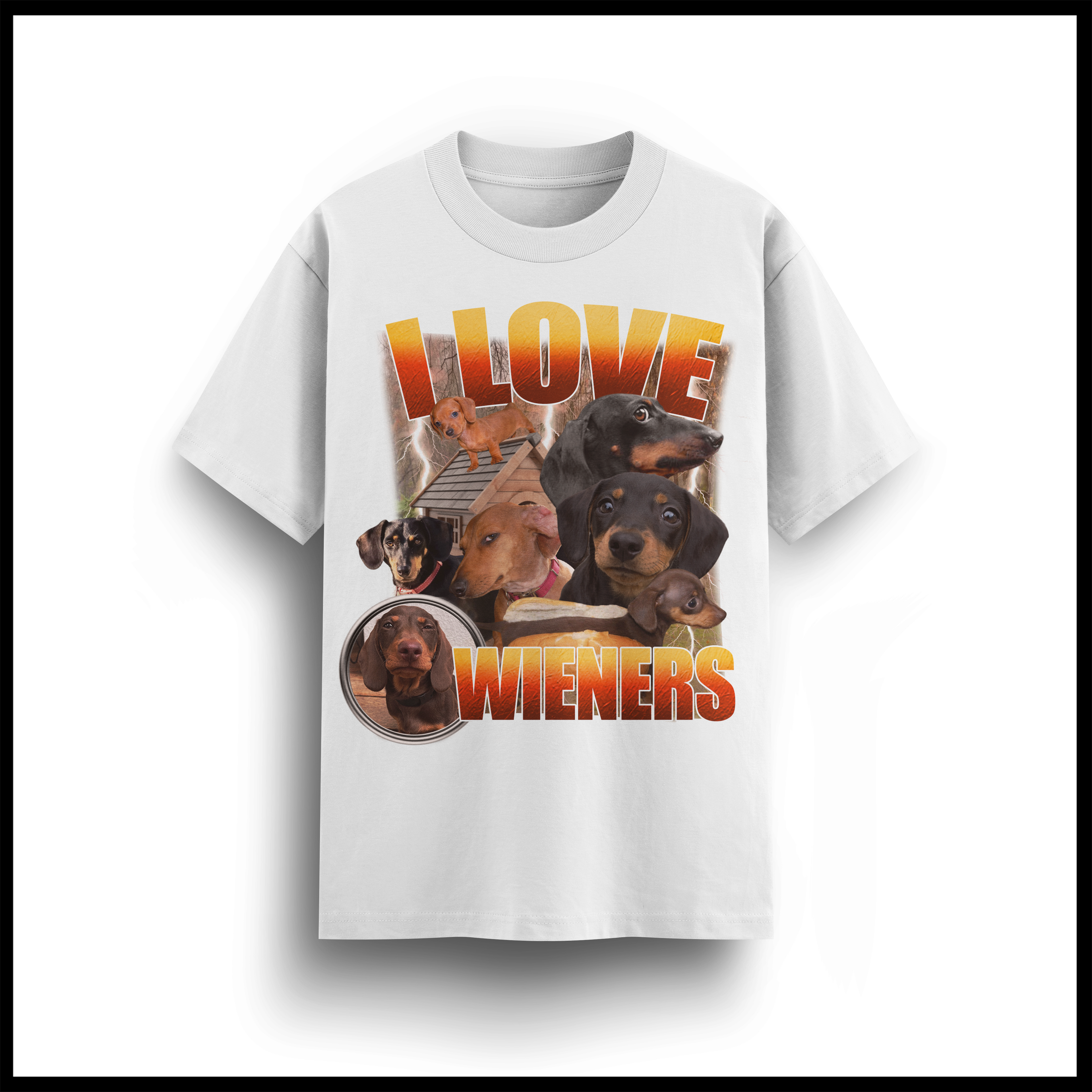 I LOVE WIENERS T-SHIRT
